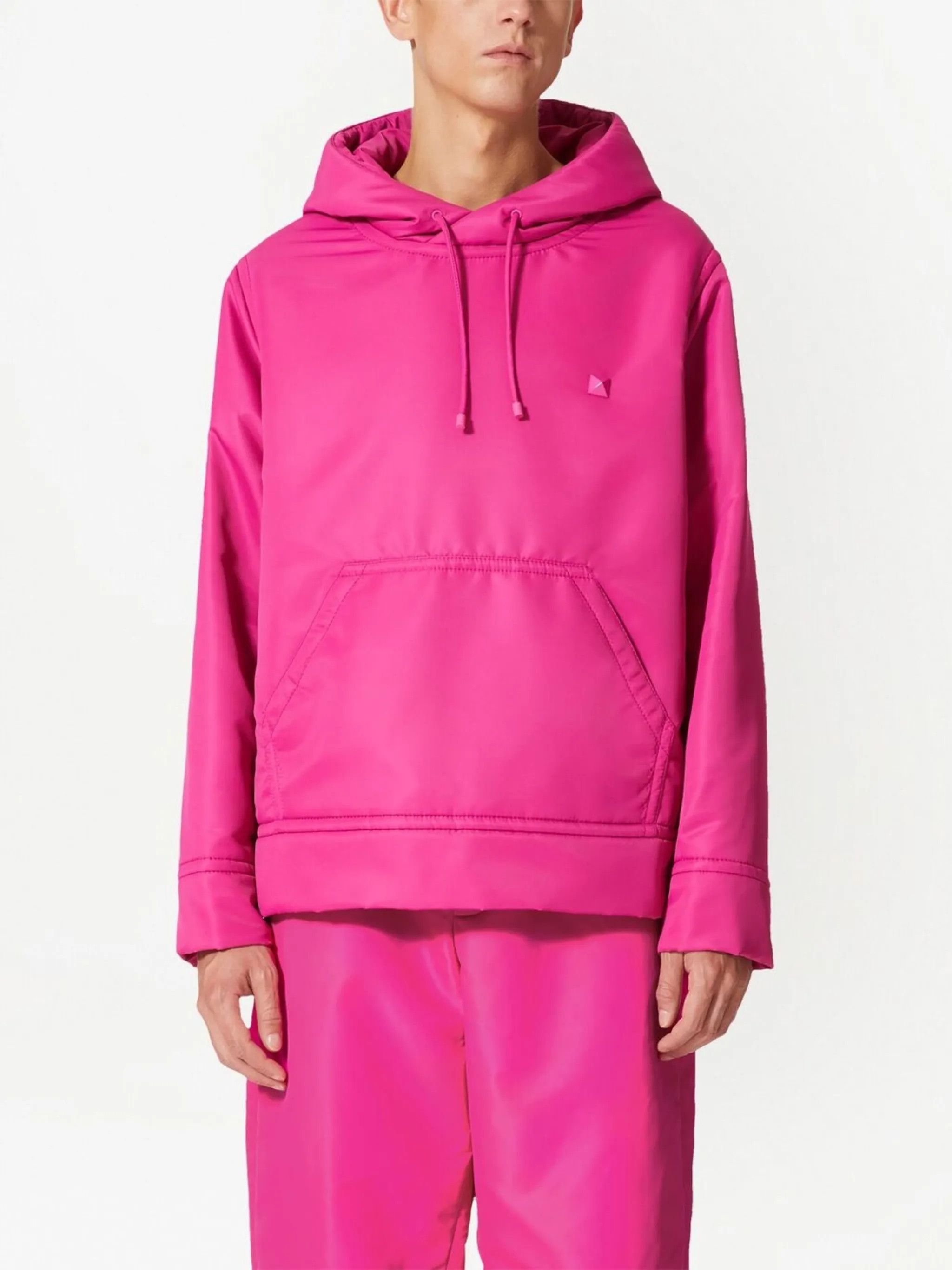 Valentino o1y0525 Logo Hoodie in Fuchsia Size US S / EU 44-46 / 1 - 2 Thumbnail