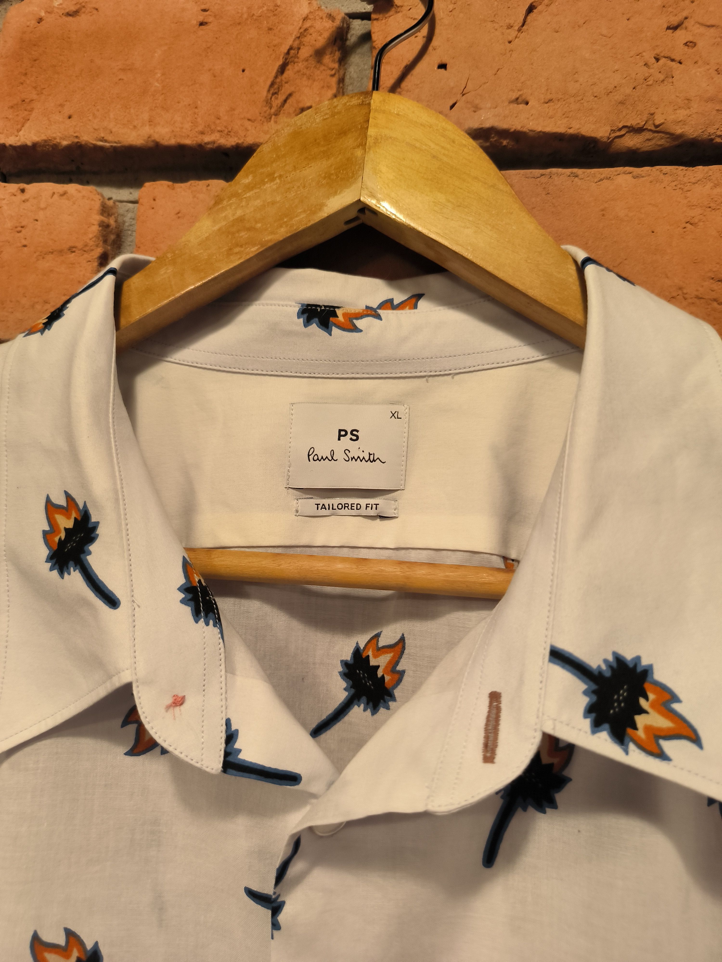 Paul Smith Paul Smith PS Shirt Long Sleeve Button-Up White Size US XL / EU 56 / 4 - 5 Thumbnail