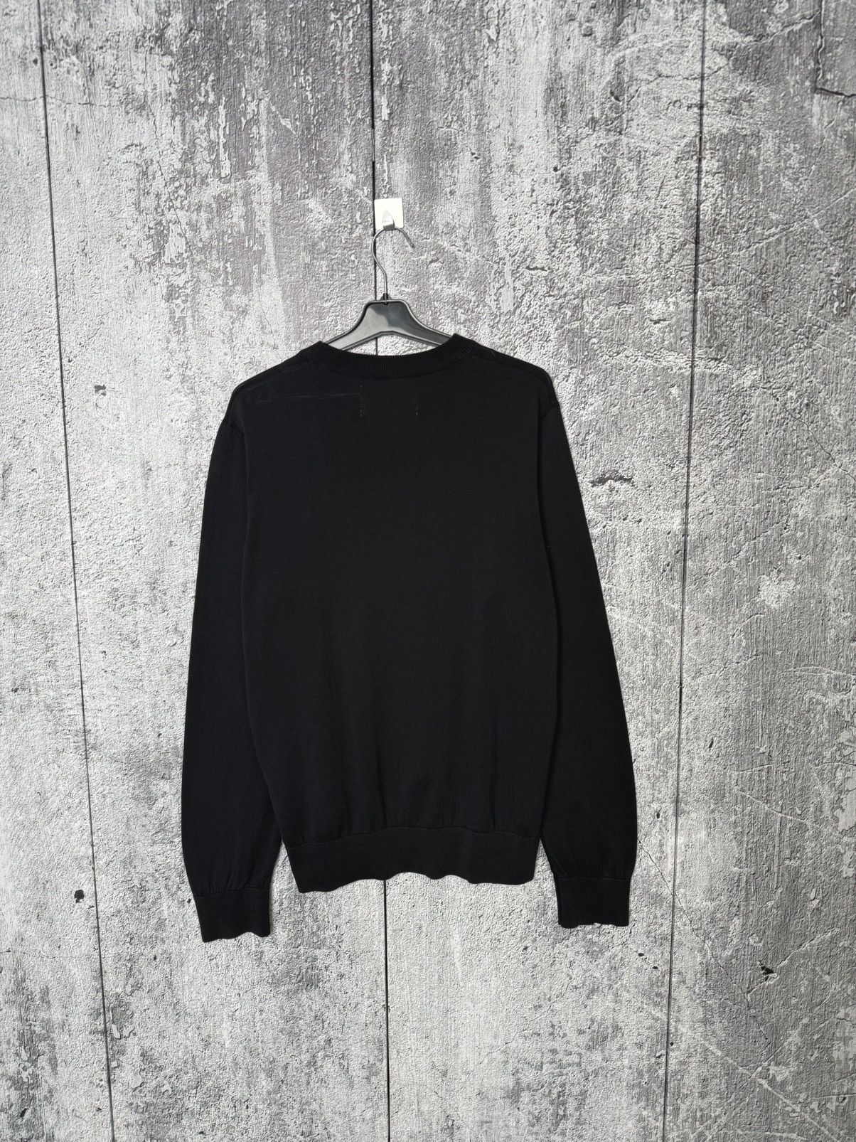 Our Legacy Our Legacy SS16 Black Crepe Lightweight Crewneck Sweater Size US M / EU 48-50 / 2 - 5 Thumbnail