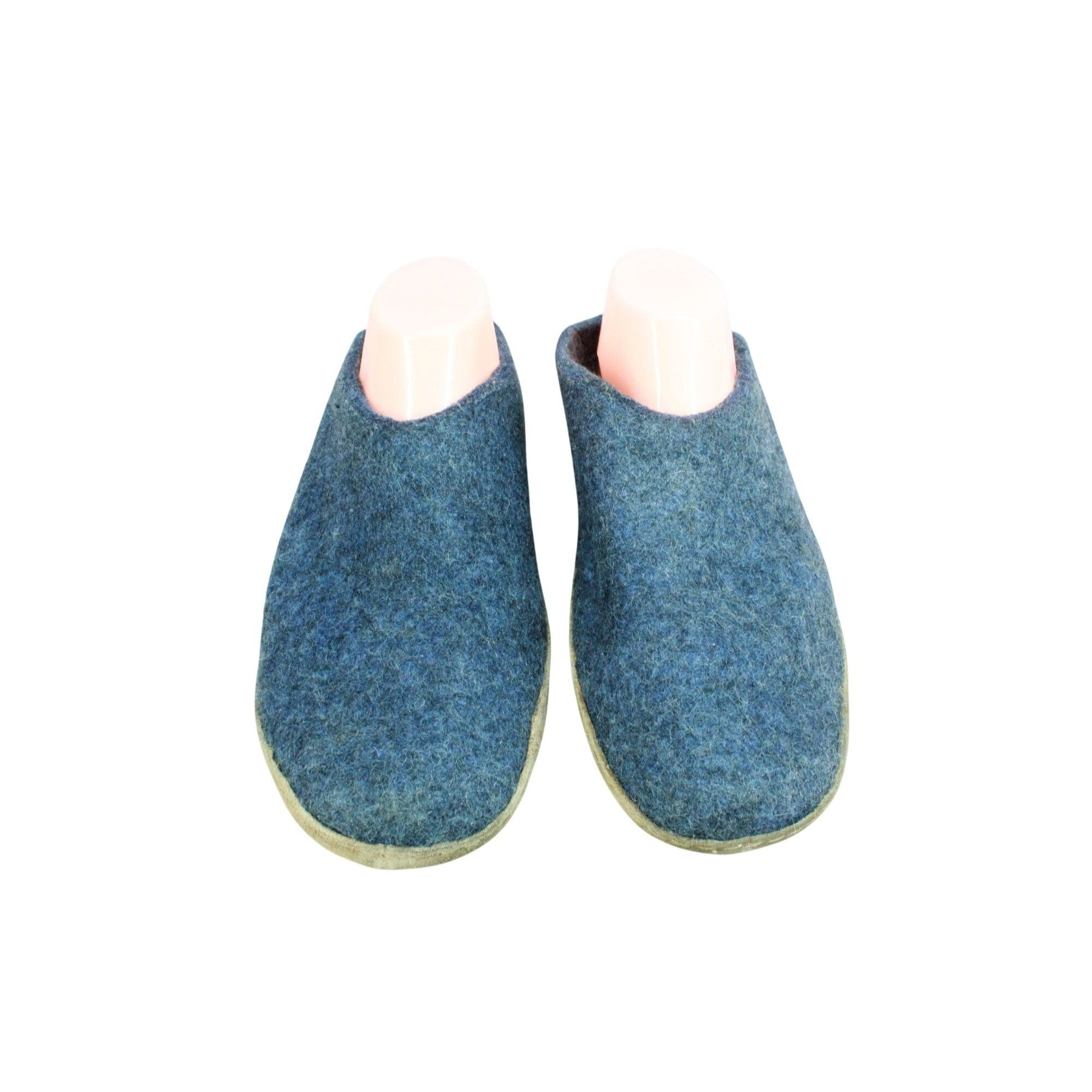 glerups Glerups Men's Felt Wool Slip On Comfort Clogs Slippers Size US 10 / EU 43 - 5 Thumbnail