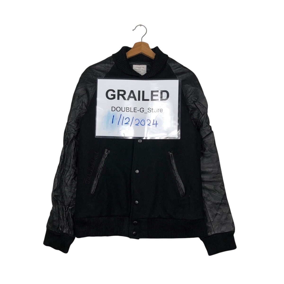 Japanese Brand 📌Vintage Biker Leather Jacket Fairbanks Issey Miyake Size US M / EU 48-50 / 2 - 1 Thumbnail