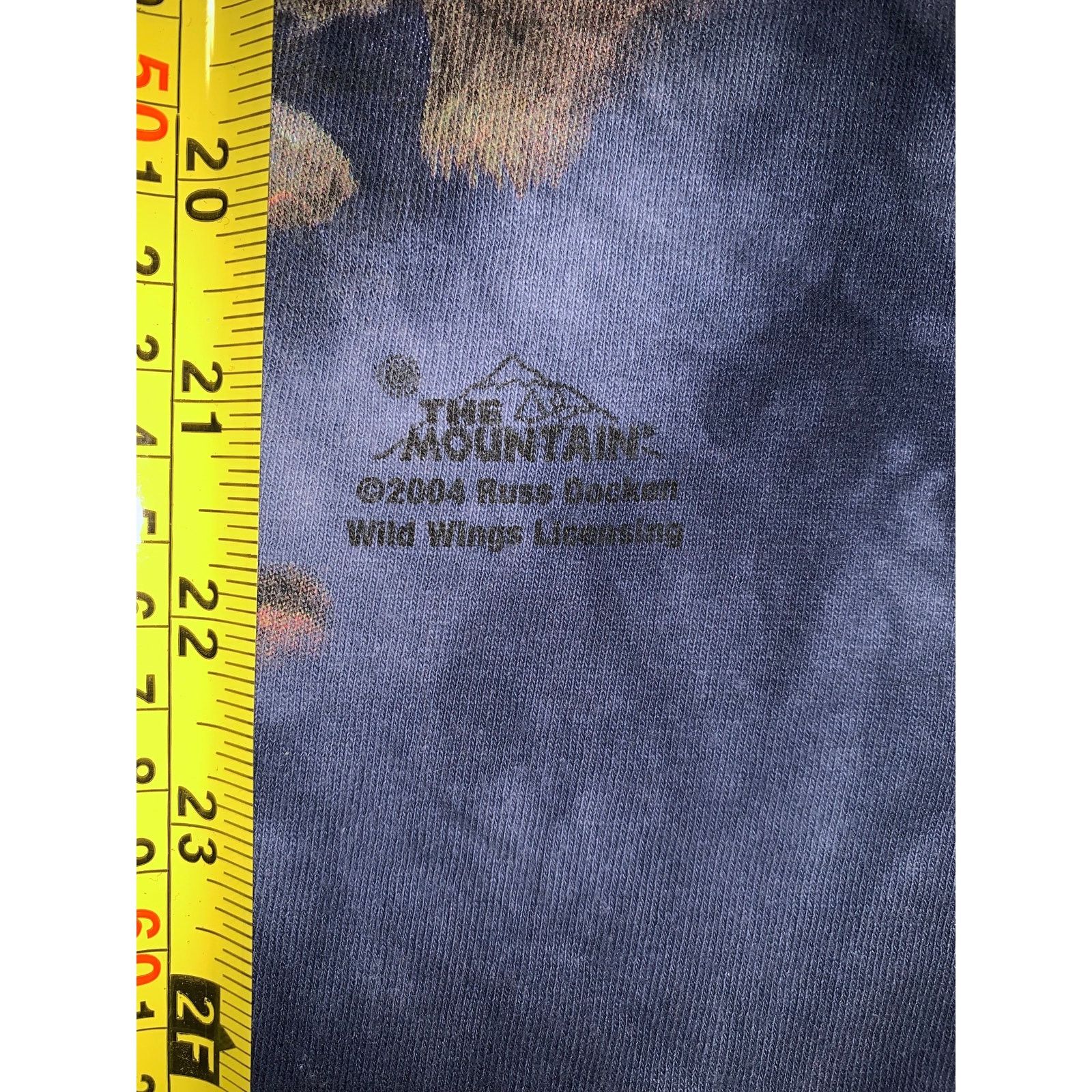 The Mountain 2004 The Mountain Russ Docken Wolf T Shirt USA Tie Dye L Size US L / EU 52-54 / 3 - 7 Thumbnail