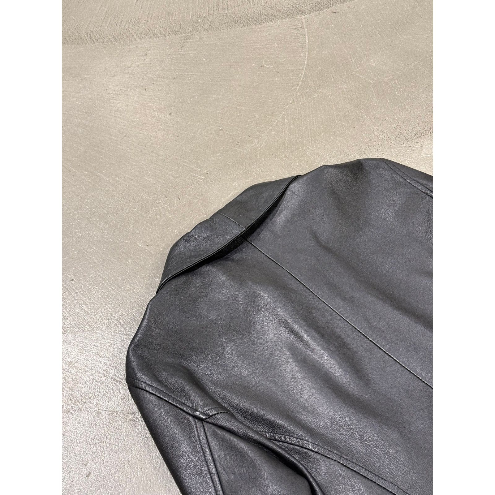 Versace 1990s Gianni Versace leather zip jacket Size US L / EU 52-54 / 3 - 7 Thumbnail