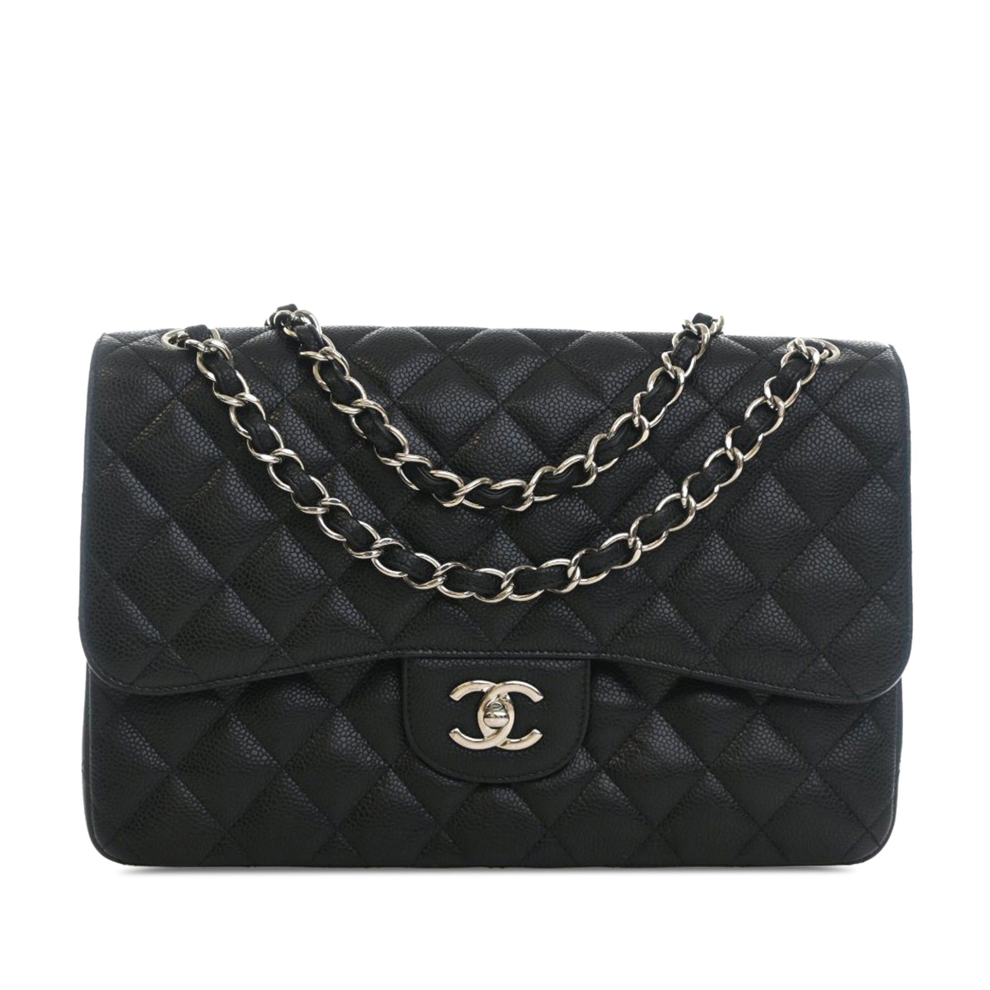 Chanel Jumbo Classic Caviar Double Flap Size ONE SIZE - 1 Thumbnail