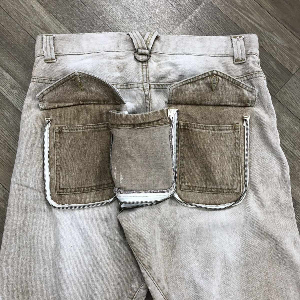 PPFM Vintage PPFM J Cut Off Distressed Punk Lgb Style Jeans Size US 32 / EU 48 - 13 Thumbnail