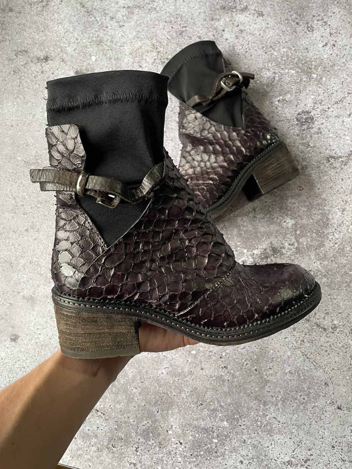 A.S.98 Airsteps A.S. 98 Vintage Leather Boots avant garde Size US 8 / IT 38 - 8 Thumbnail