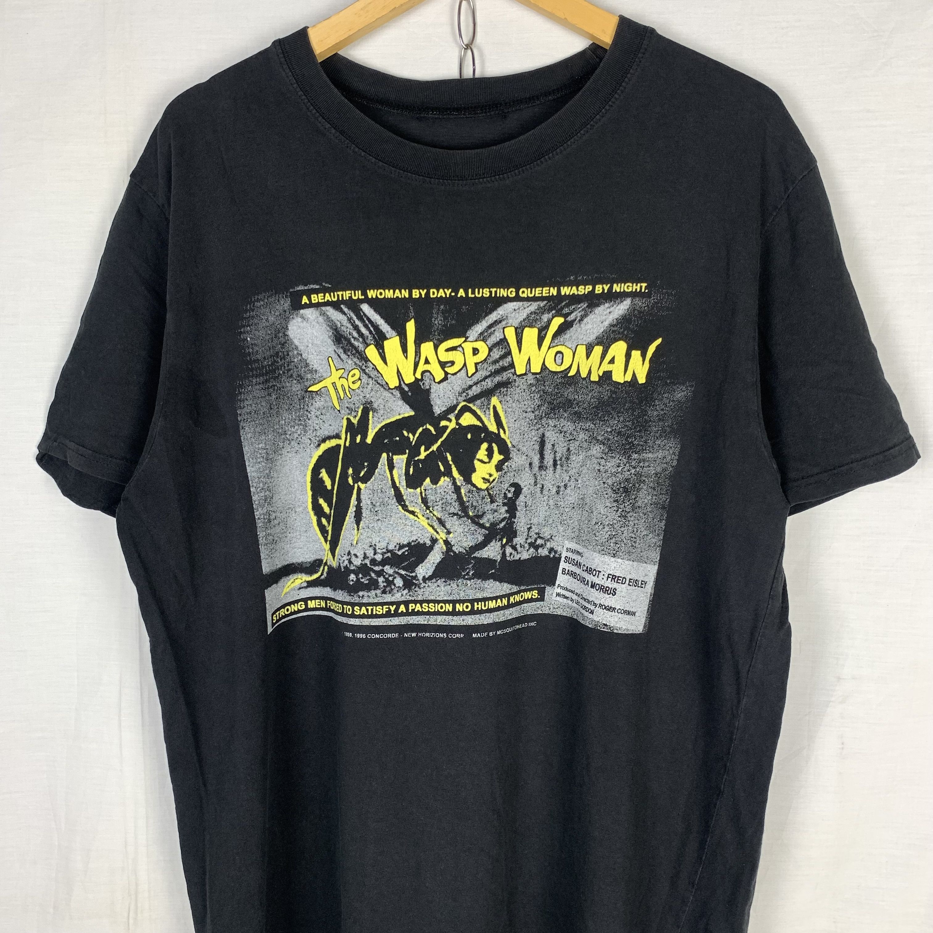 Vintage Vintage The Wasp Woman Movie Tshirt by Mosquito Head Size US L / EU 52-54 / 3 - 2 Thumbnail
