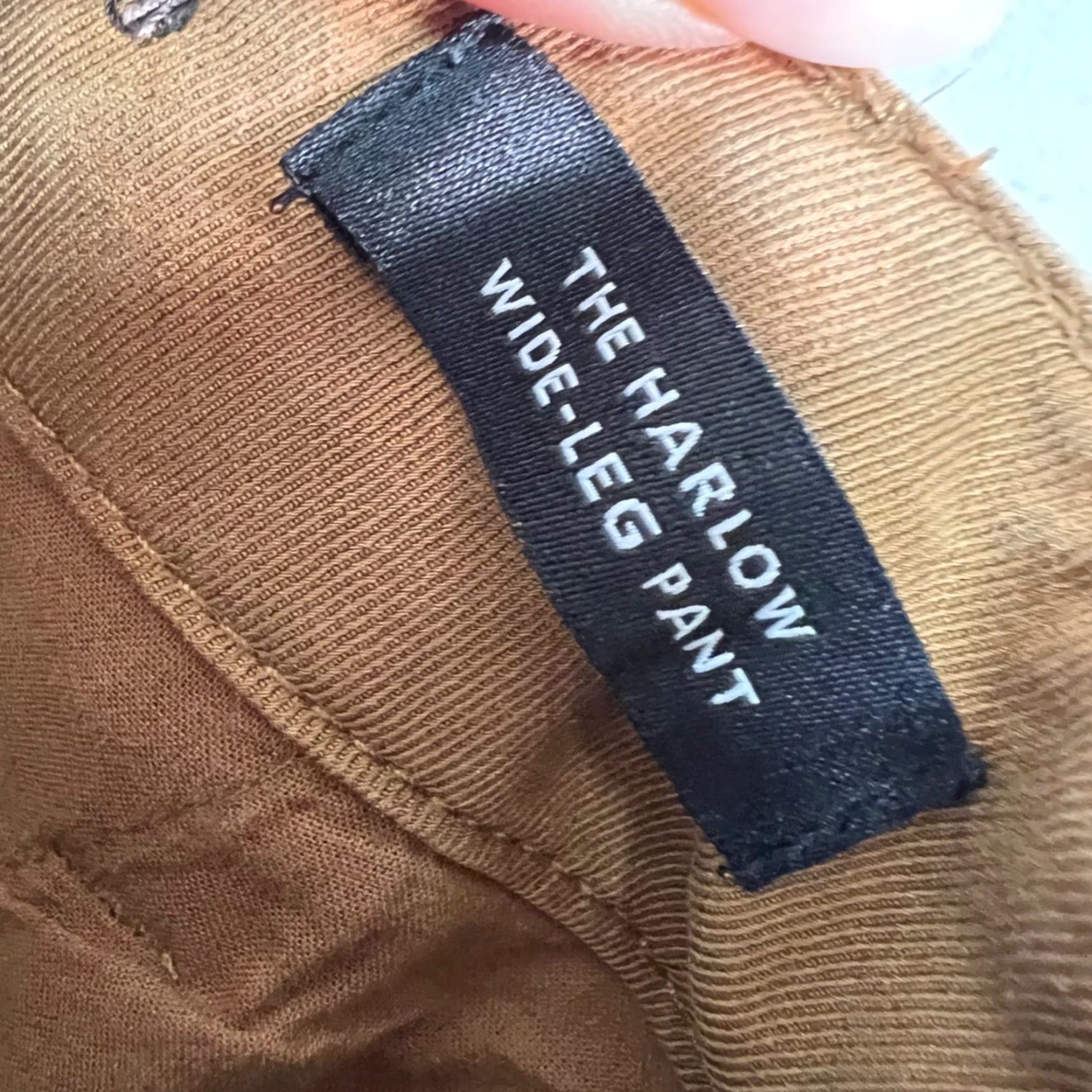 Madewell Madewell Pants Womens 00 Harlow Wide-Leg Brown Twill Linen Lyocell Cotton Blend Modern Chino 27in Inseam Womens Size 24" / US 00 / IT 34 - 4 Thumbnail