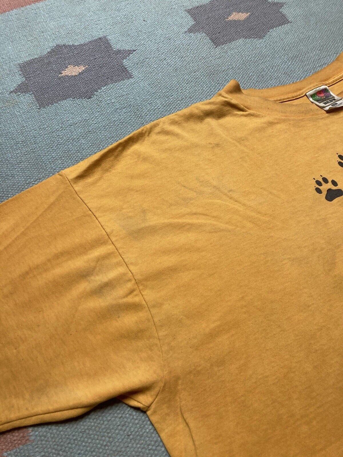 Fruit Of The Loom × Vintage VTG t shirt grambling state university college tigers 3XL Size US XXL / EU 58 / 5 - 5 Thumbnail