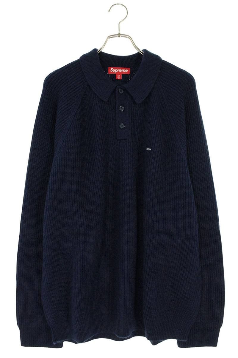 Supreme Supreme Vertical Stripe Knit Long Sleeve Polo | Grailed