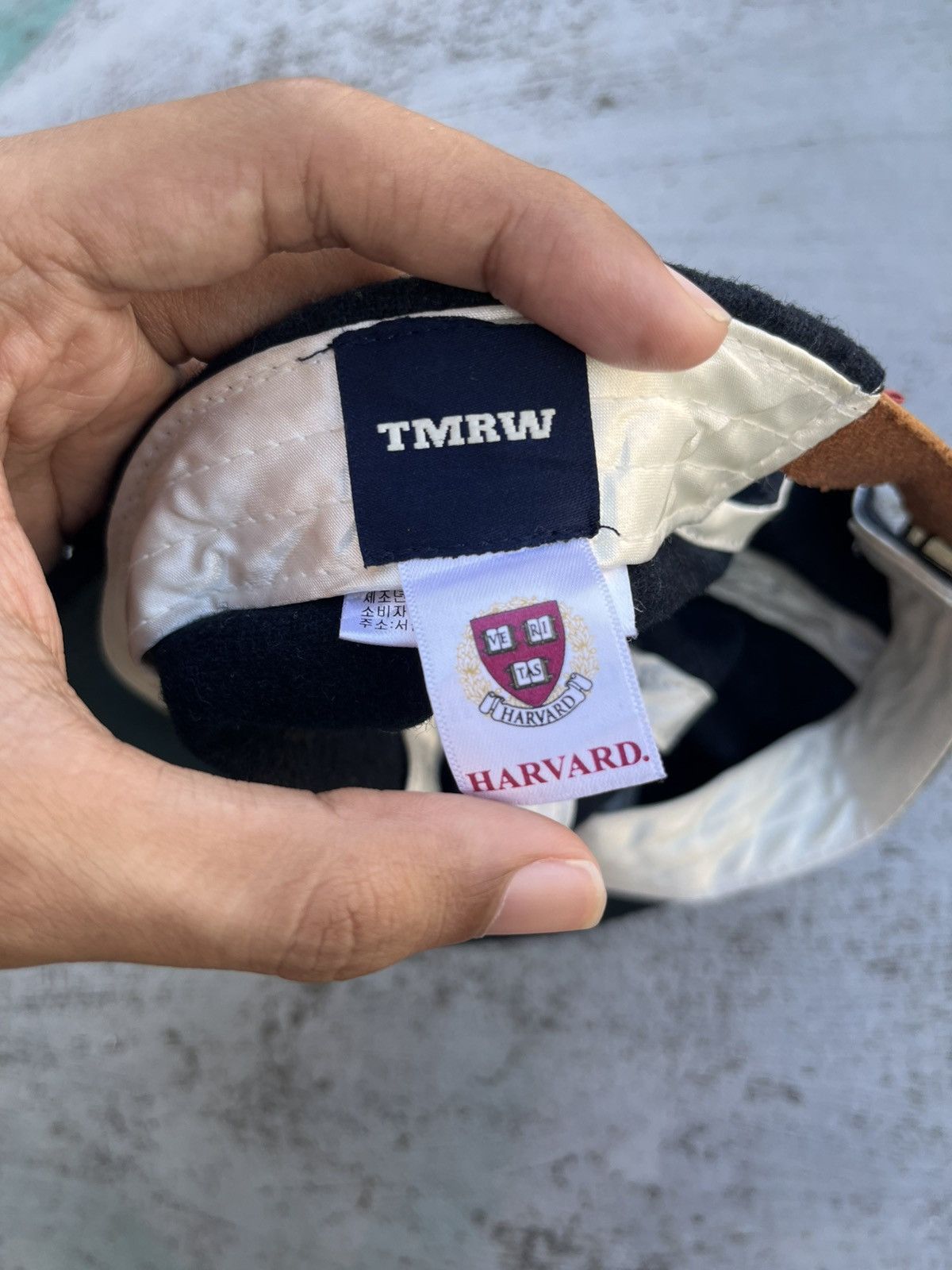 Japanese Brand HARVARD LOGO H CAP HAT Size ONE SIZE - 3 Thumbnail