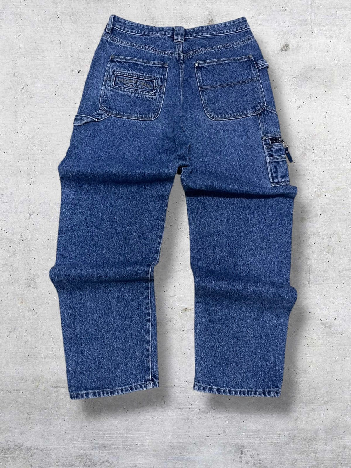 Japanese Brand VINTAGE UNION BAY JAPAN DESIGNER 90S CARPENTER BAGGY DENIM Size US 30 / EU 46 - 9 Thumbnail