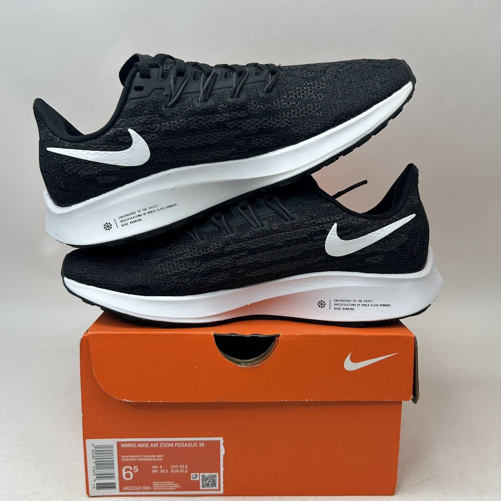 Nike Nike Shoes Air Zoom Pegasus 36 WMNS “Black White” 2024 Size US 6.5 / IT 36.5 - 3 Thumbnail