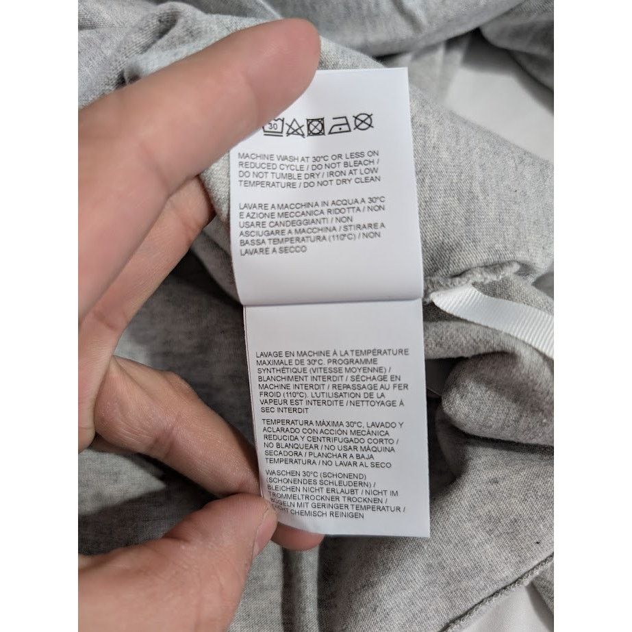 Off-White o1rshd1 Q:2 / DUP /Jumbo Arrow Double L/S Tee Shirt in Grey Size US XL / EU 56 / 4 - 17 Thumbnail
