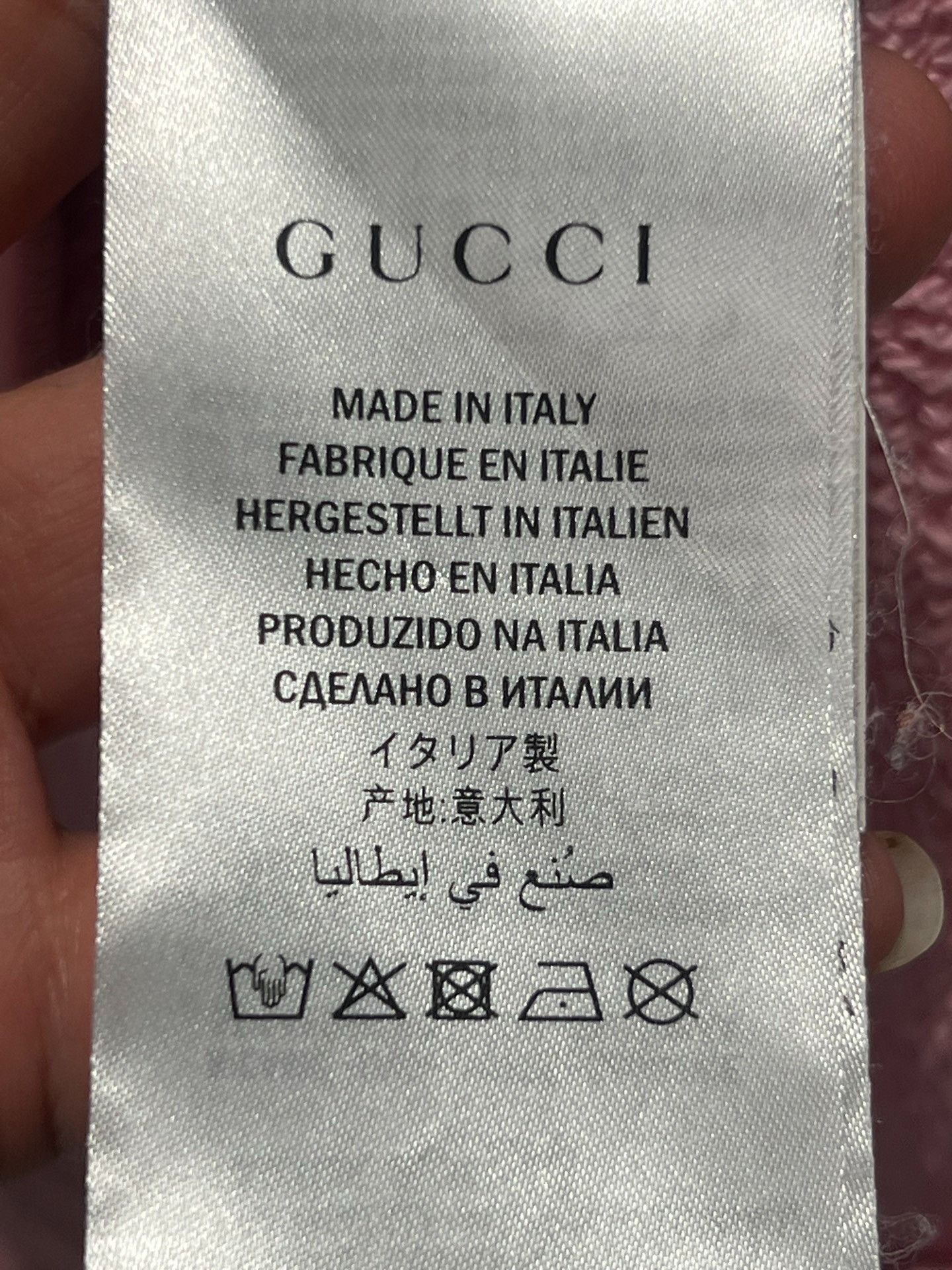 Gucci Gucci Gucci pink embroidered hoodie Size US S / EU 44-46 / 1 - 7 Thumbnail