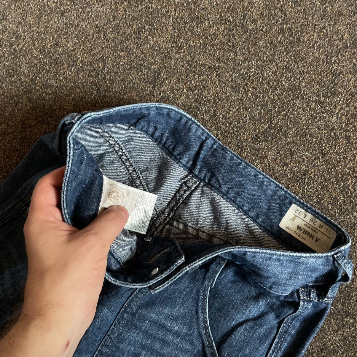 Vintage Vintage 90s Y2K Baggy Wide Leg Jeans Light Wash Grunge 26 Size 26" / US 2 / IT 38 - 4 Thumbnail
