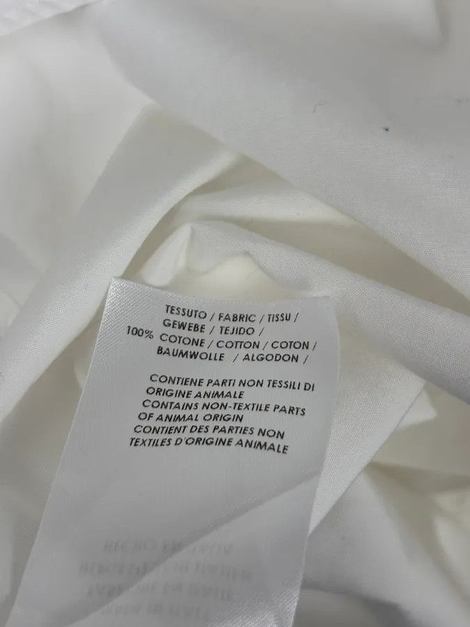 Gucci SS2013 Gucci White Signature Logo Shirt Size US M / EU 48-50 / 2 - 12 Thumbnail
