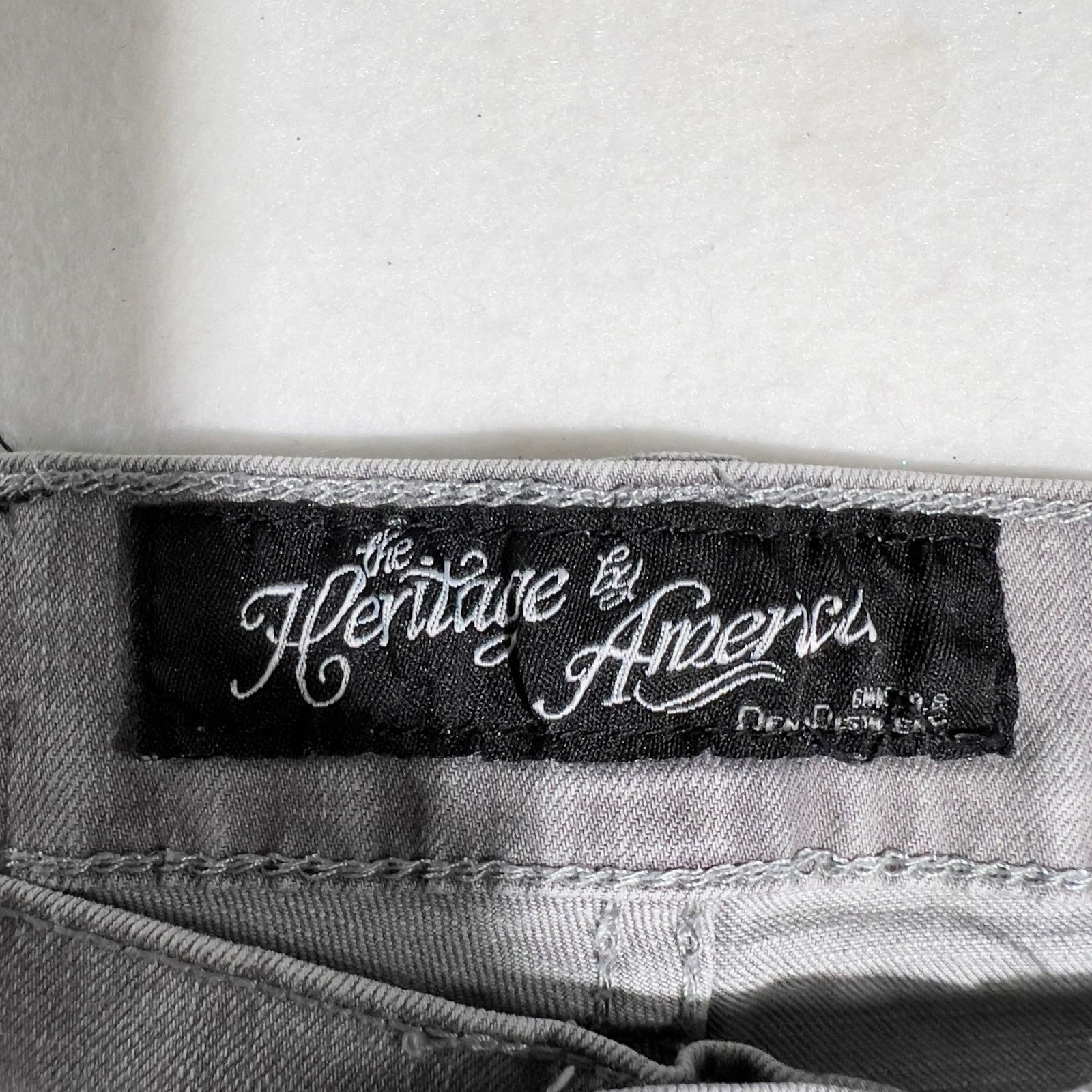 Other Heritage America 1776 Denim Jeans Men's 32w x 32L Grey Cargo Size US 32 / EU 48 - 2 Thumbnail