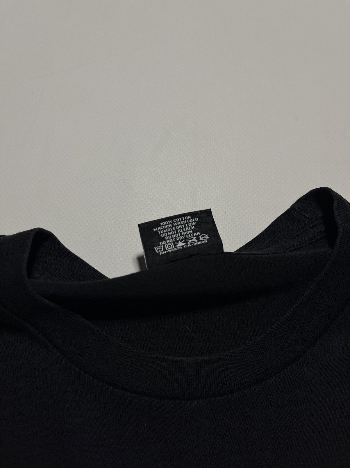 Stussy Stussy embroidered logo black tee Size US L / EU 52-54 / 3 - 3 Thumbnail