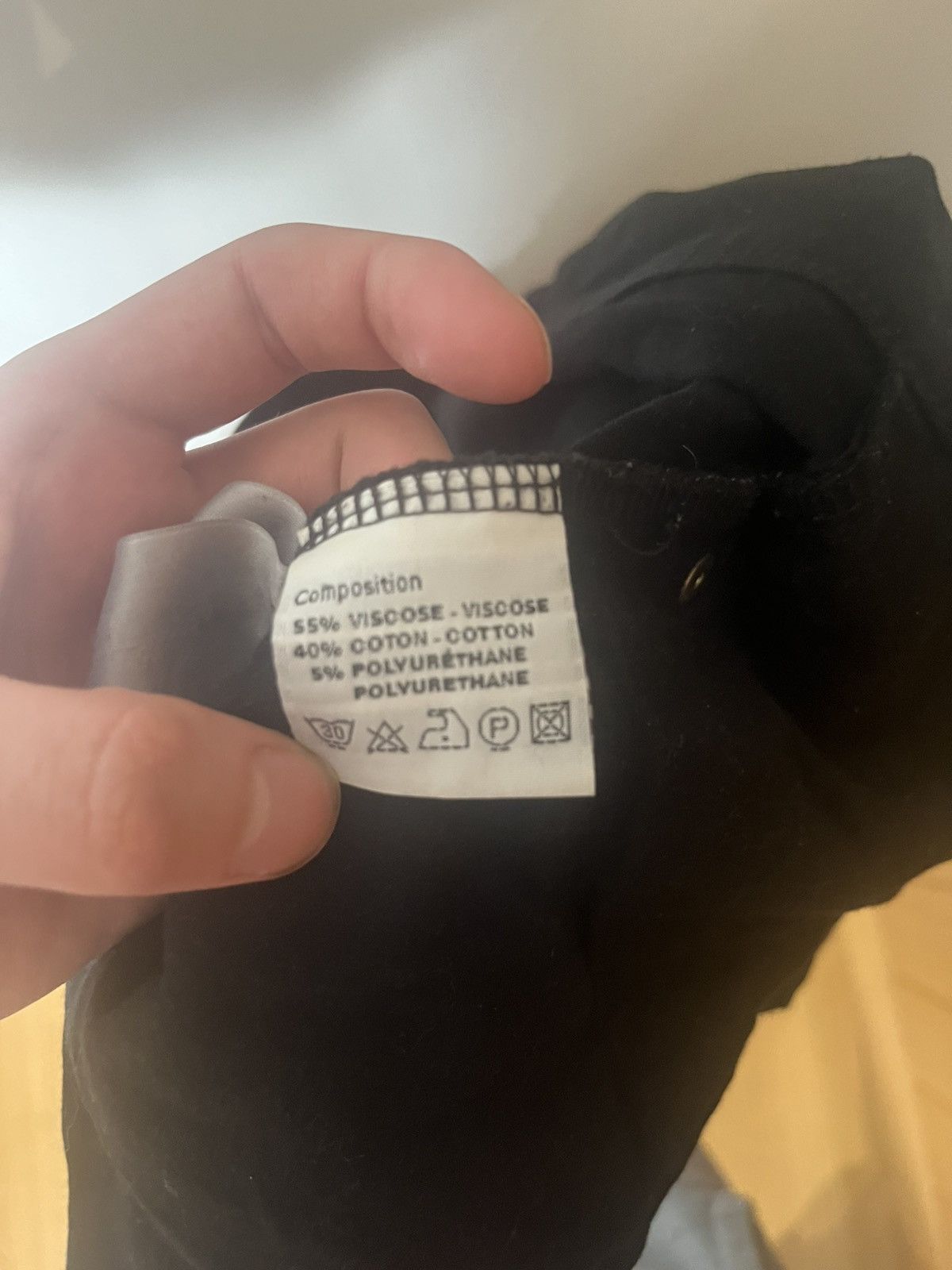 Dior × Hedi Slimane Dior Homme Japan Hedi Slimane Rayon Blend Jeans 30W (07?) Size US 30 / EU 46 - 8 Thumbnail