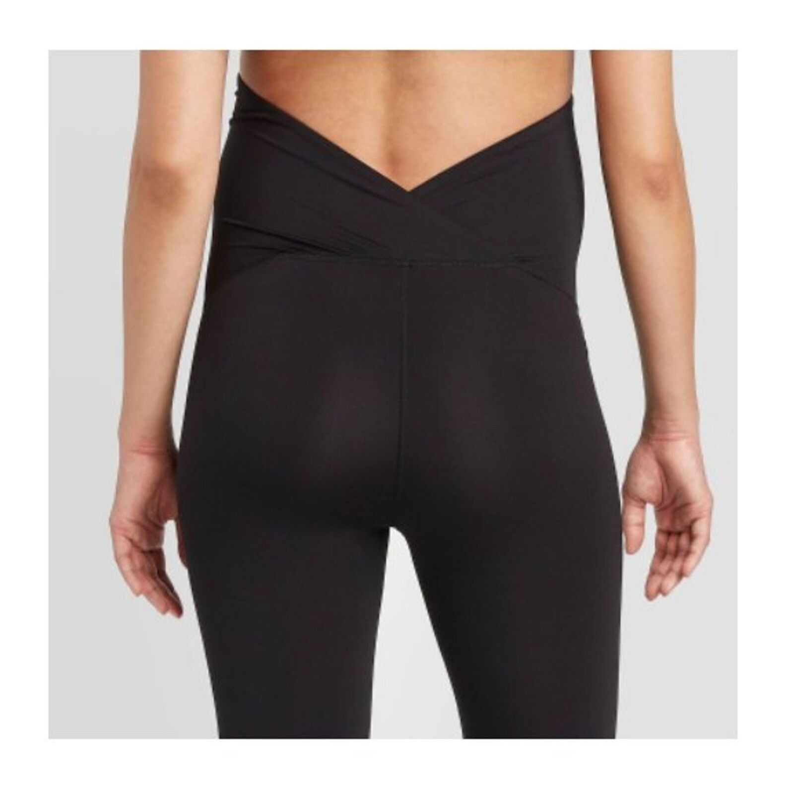 Other Ingrid & Isabel Sz XS Maternity Crossover Panel Active Pants Size 30" / US 8 / IT 44 - 2 Thumbnail