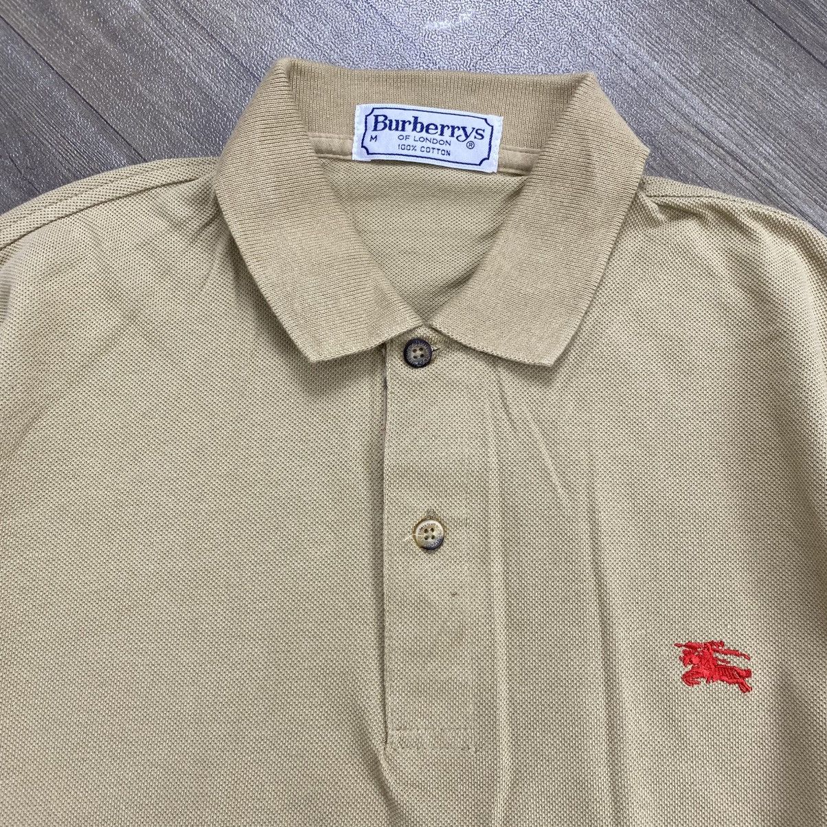 Burberry Vintage Burberrys London Nova Check Long Polo Shirt Size US M / EU 48-50 / 2 - 3 Thumbnail