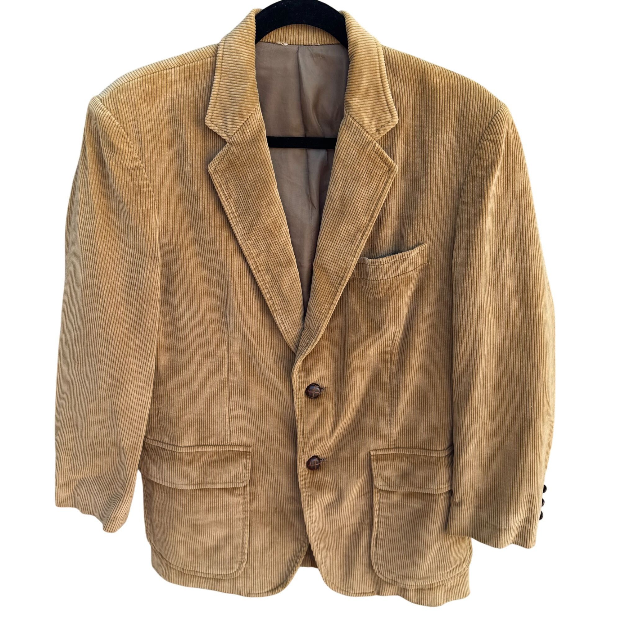 Other Cambridge Classics Mervyns Vintage Tan Corduroy Blazer Jacke Size 38R - 1 Thumbnail