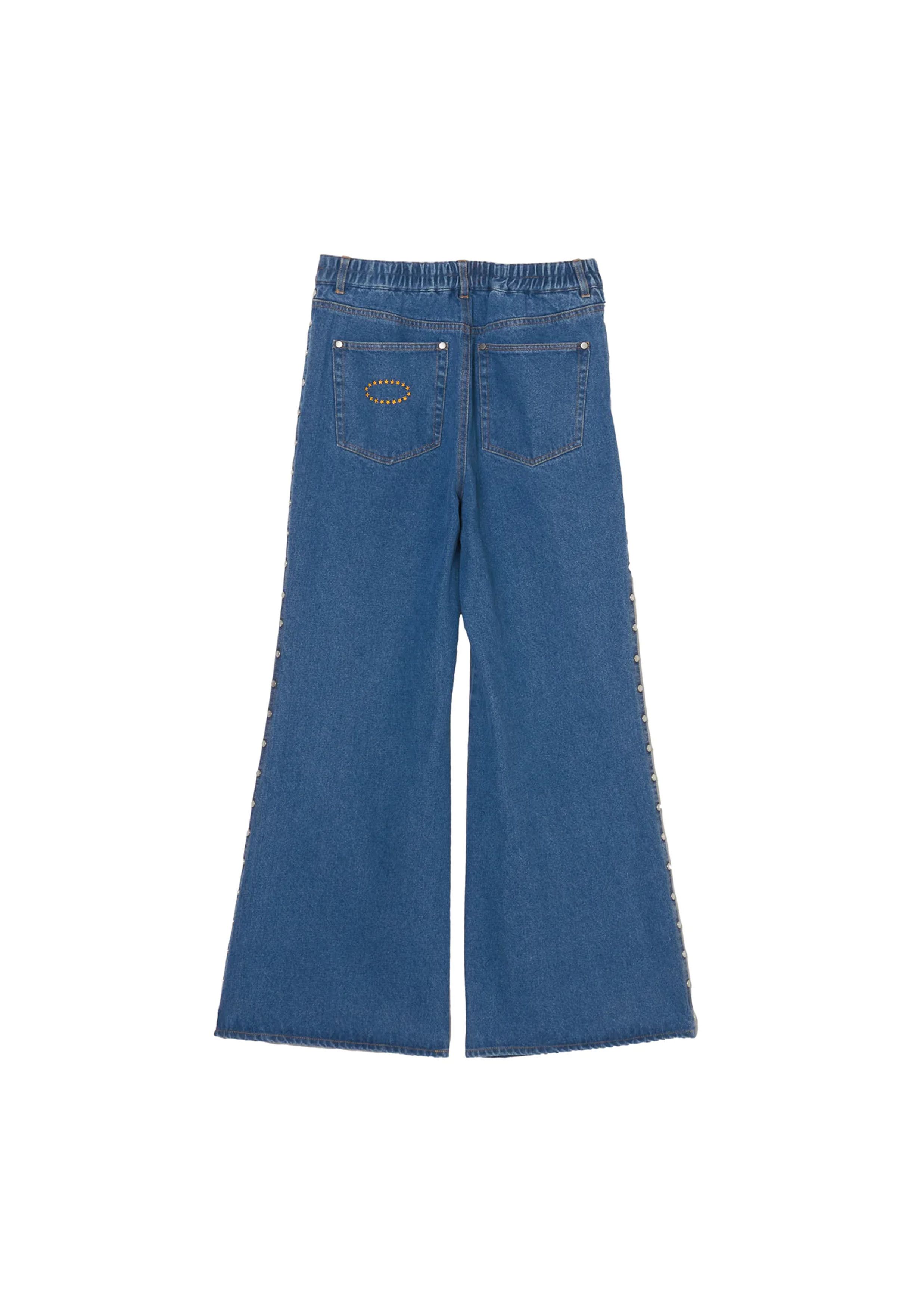 Japanese Brand AFB STUDDED BAGGY PANTS Size US 34 / EU 50 - 2 Thumbnail