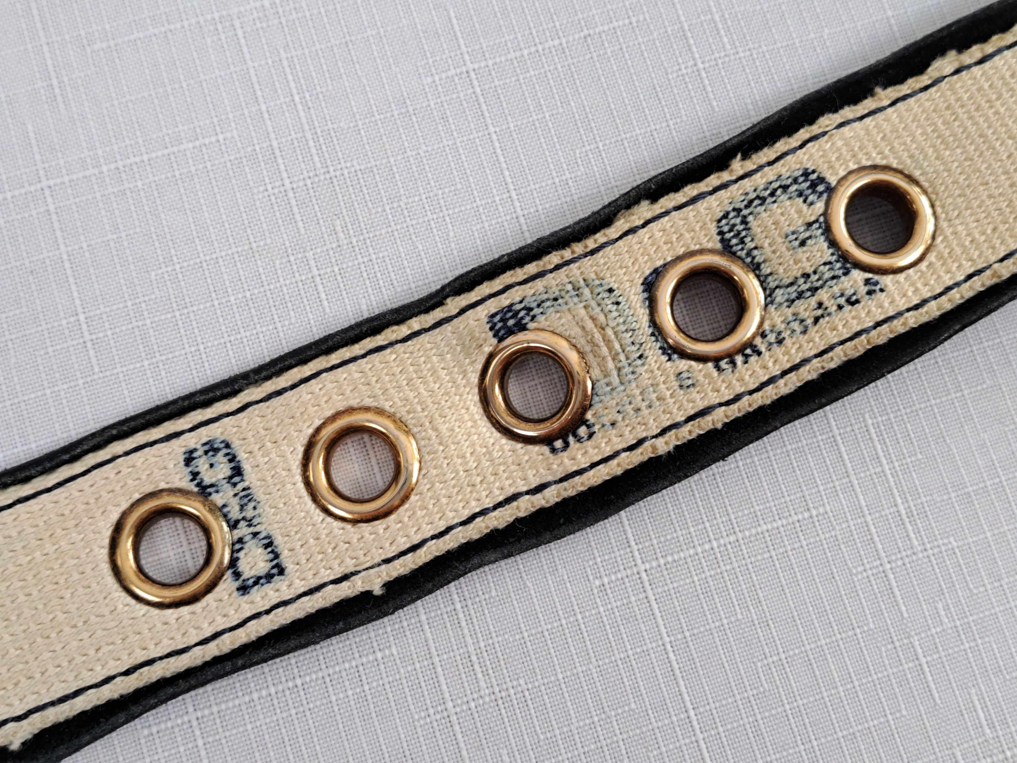 Dolce & Gabbana × Vintage Vintage Dolce&Gabbana textile/leather belt. Size 105 Size ONE SIZE - 14 Thumbnail