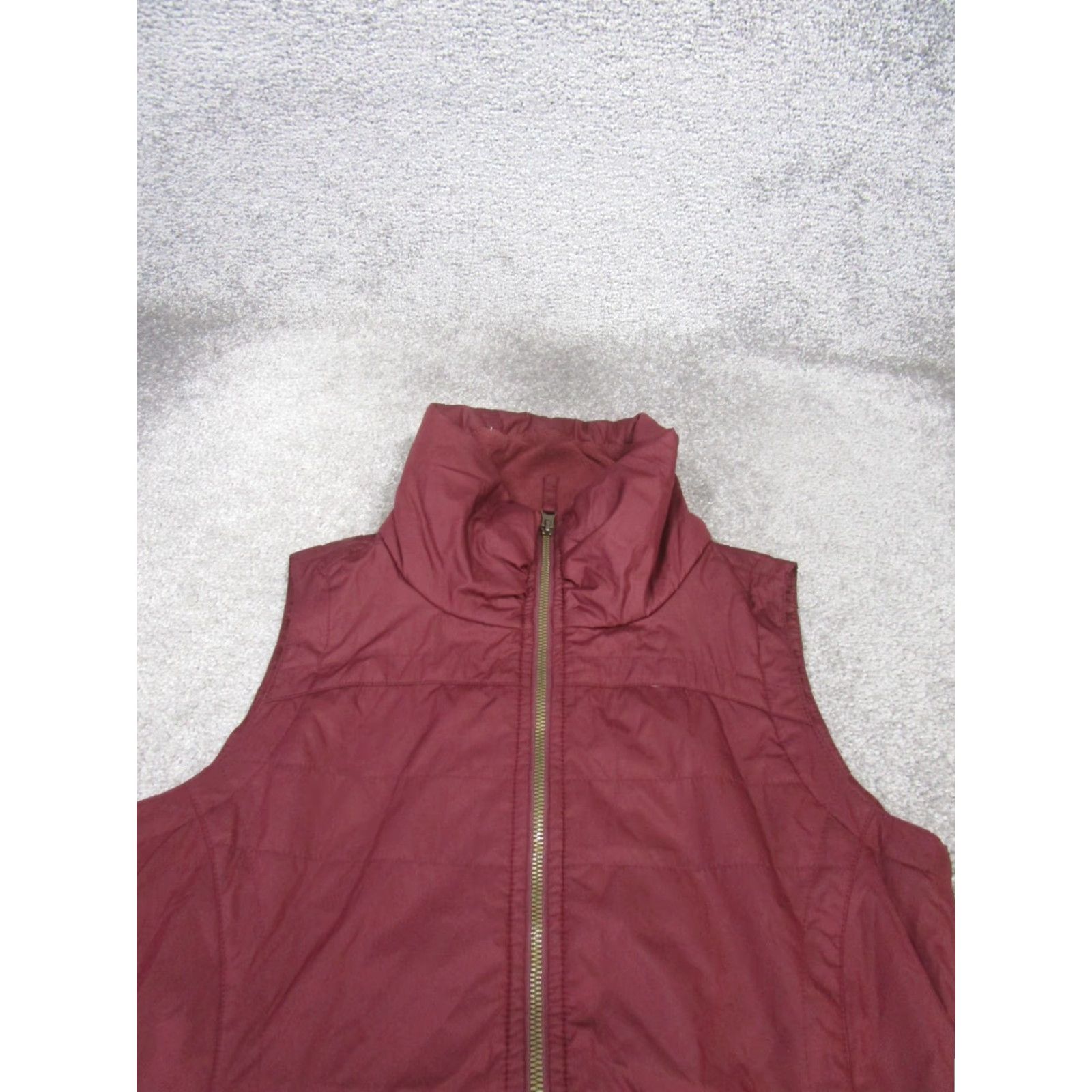 Vintage Columbia Vest Womens Small Lightweight Burgundy Red Puffer Size S / US 4 / IT 40 - 2 Thumbnail