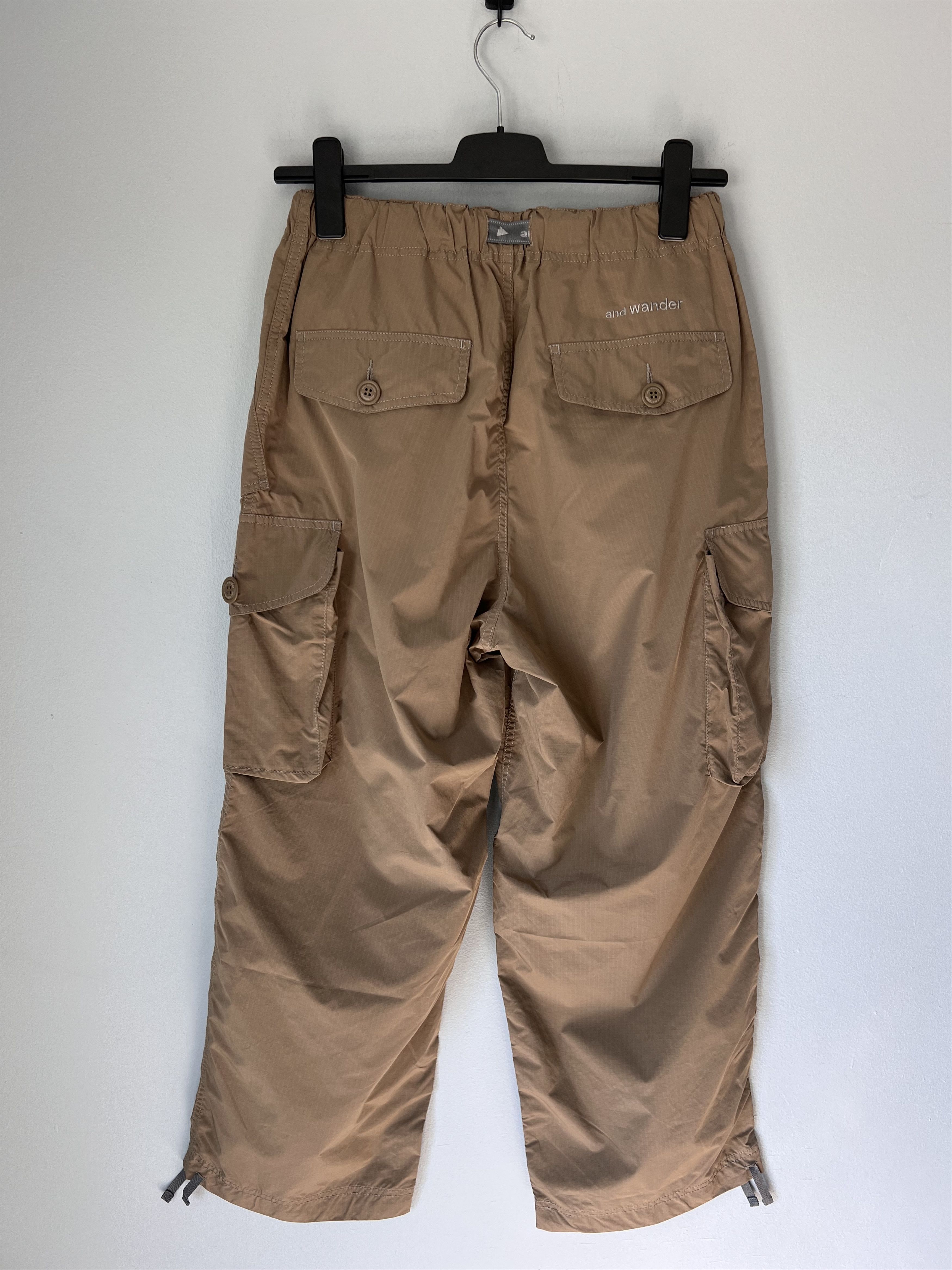 And Wander and Wander Oversized Cargo Pants in Beige Size US 32 / EU 48 - 4 Thumbnail