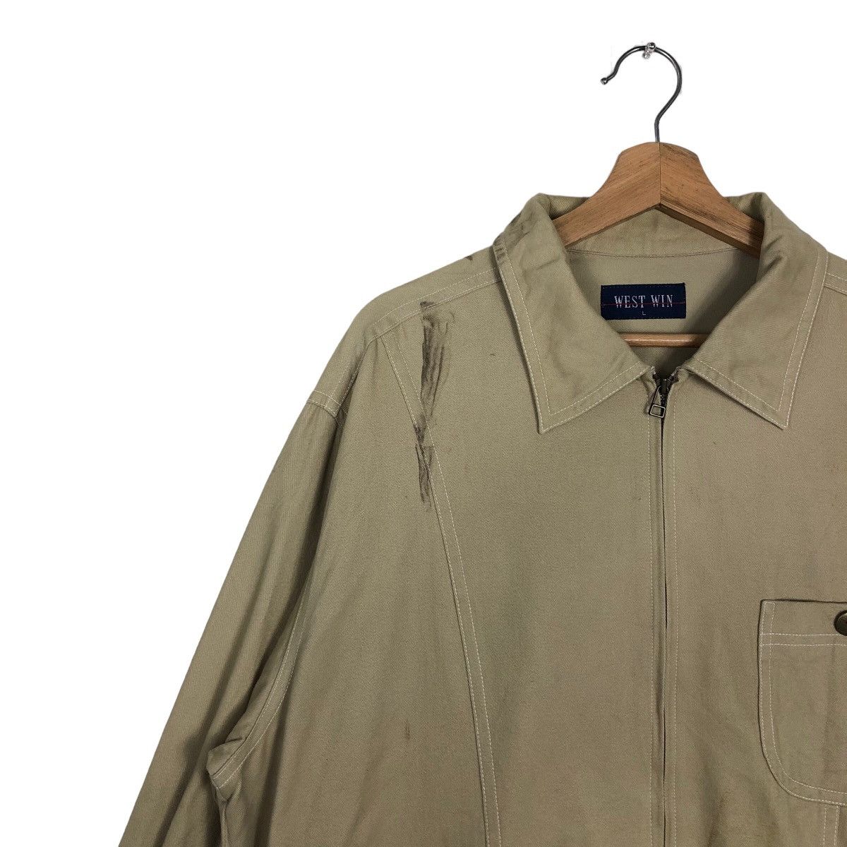 Japanese Brand 🔥Issey Miyake Style Design West Win Chore Jacket Workers Size US L / EU 52-54 / 3 - 7 Thumbnail