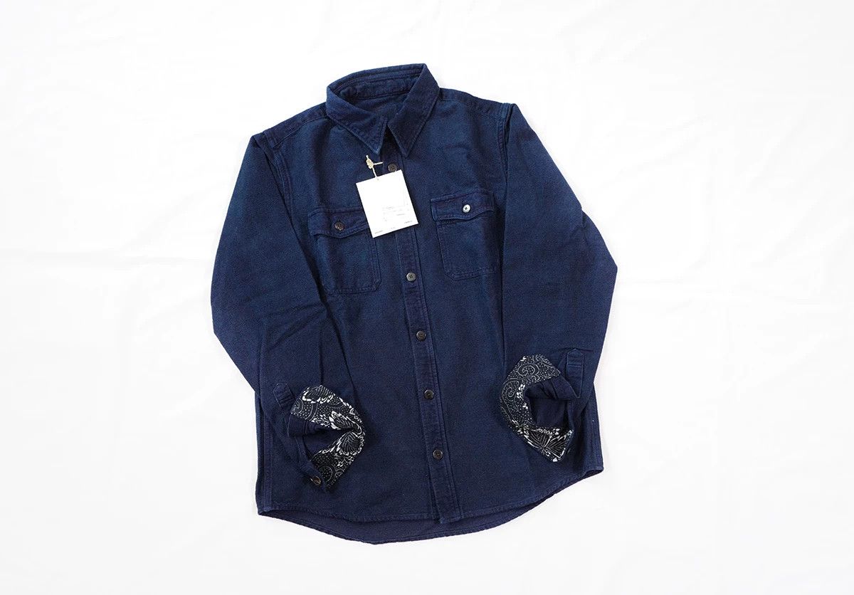 Visvim Visvim ICT Black Elk Flannel Sashiko | Grailed