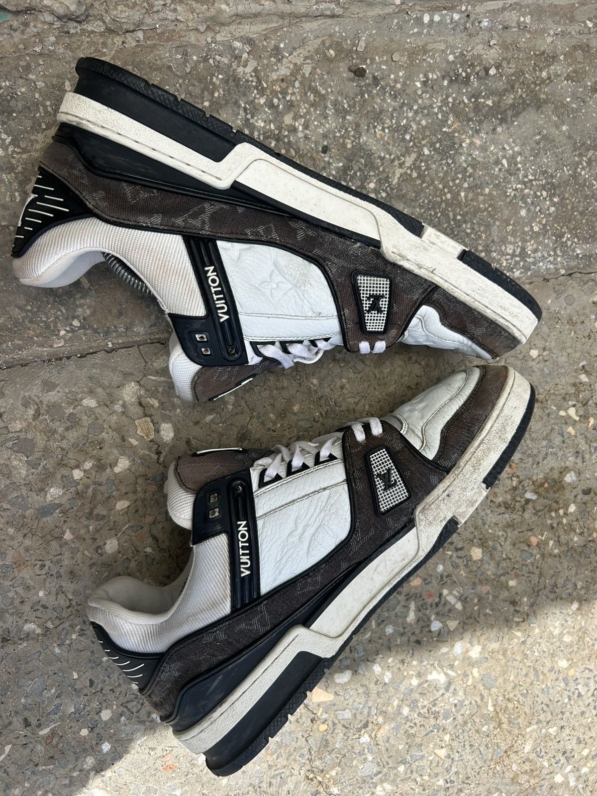 Louis Vuitton Louis Vuitton LV Trainer Sneaker Size US 11 / EU 44 - 7 Thumbnail