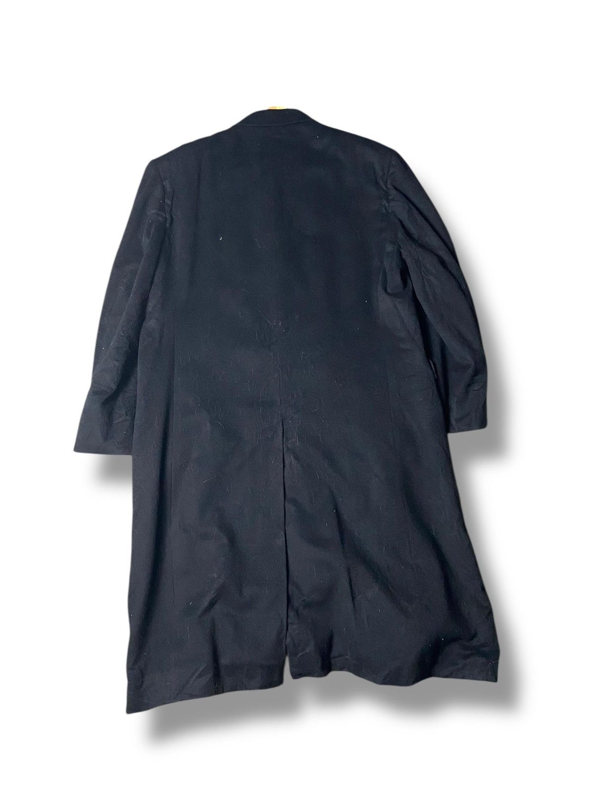 Lanvin Vintage LANVIN Double Breasted Long Wool Coat (140) Size US M / EU 48-50 / 2 - 2 Thumbnail