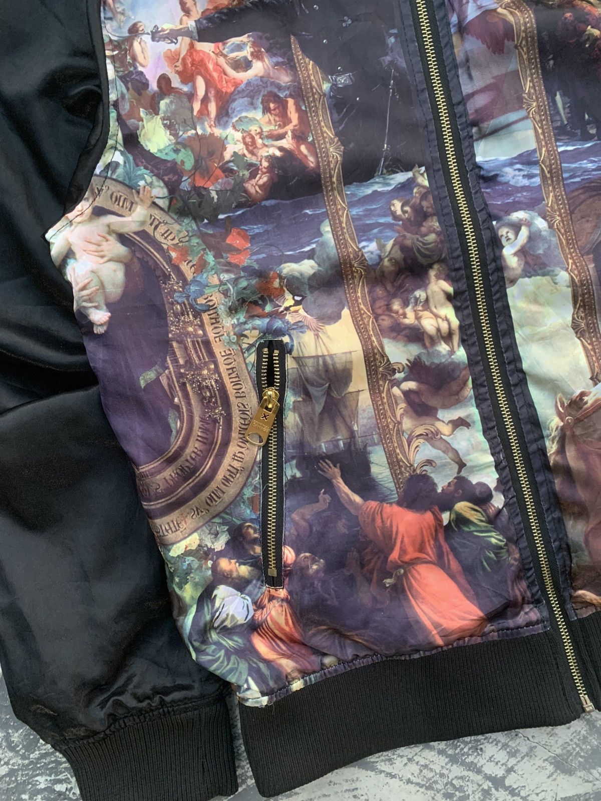 Criminal Damage Criminal Damage London Renaissance Art Bomber Jacket Size US L / EU 52-54 / 3 - 5 Thumbnail
