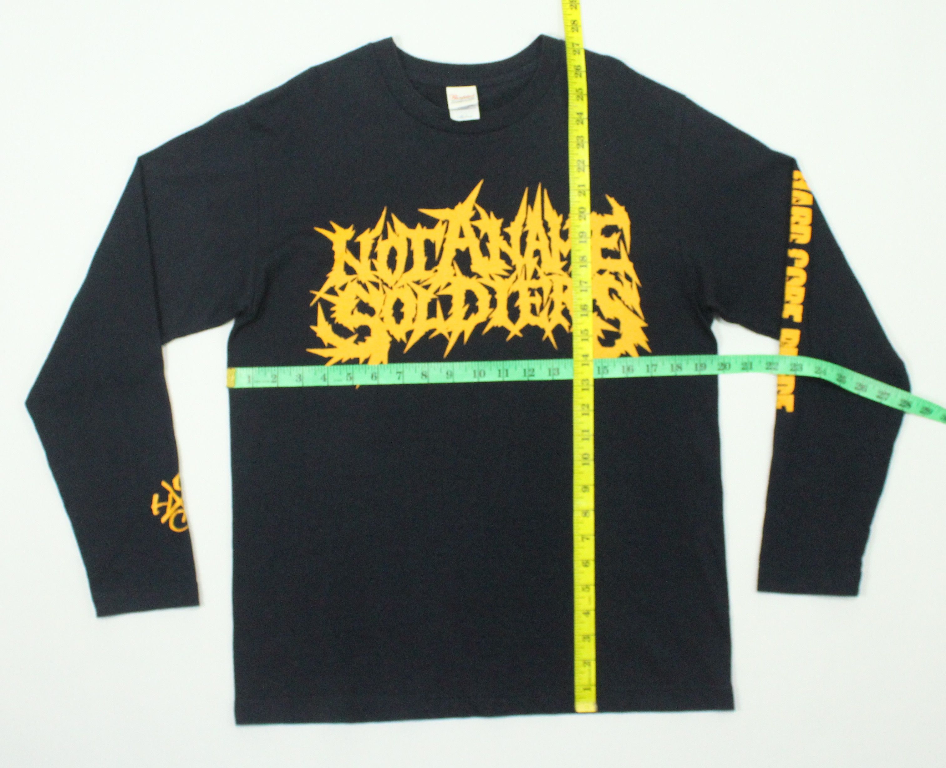 Band Tees × Japanese Brand NOT A NAME SOLDIERS T Shirt Hardcore Punk Band Japan Size US M / EU 48-50 / 2 - 12 Thumbnail