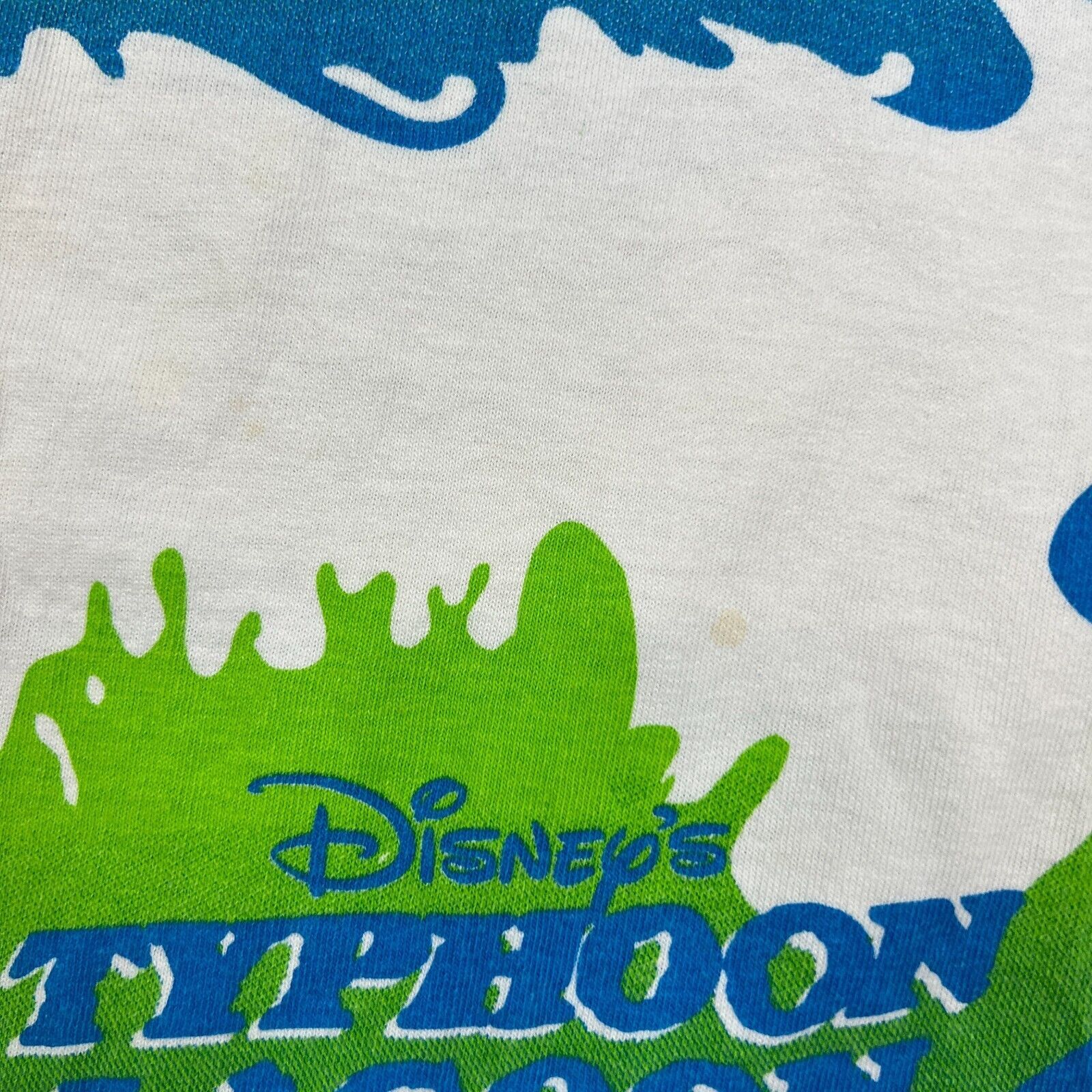 Disney × Mickey Mouse × Vintage 90s Disney World Typhoon Lagoon T Shirt XL AOP Stitched Tee Size US XL / EU 56 / 4 - 5 Thumbnail