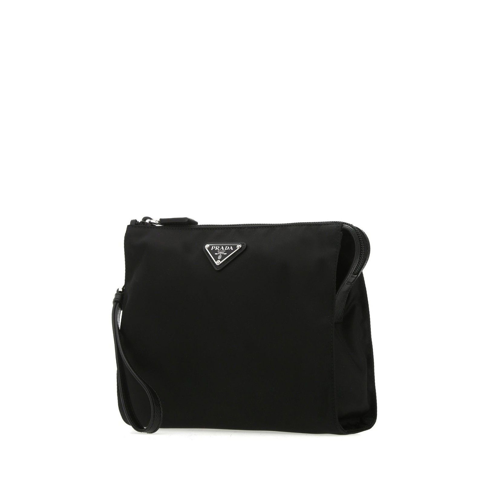 Prada PRADA Black Re Nylon Clutch Handbag New And Authentic Size ONE SIZE - 2 Thumbnail