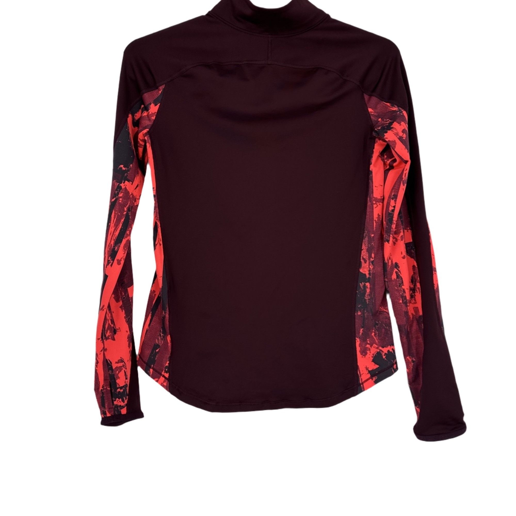 Under Armour Under Armour ColdGear ½ Zip Pullover - Brown/Red Graphic - S Size S / US 4 / IT 40 - 2 Thumbnail
