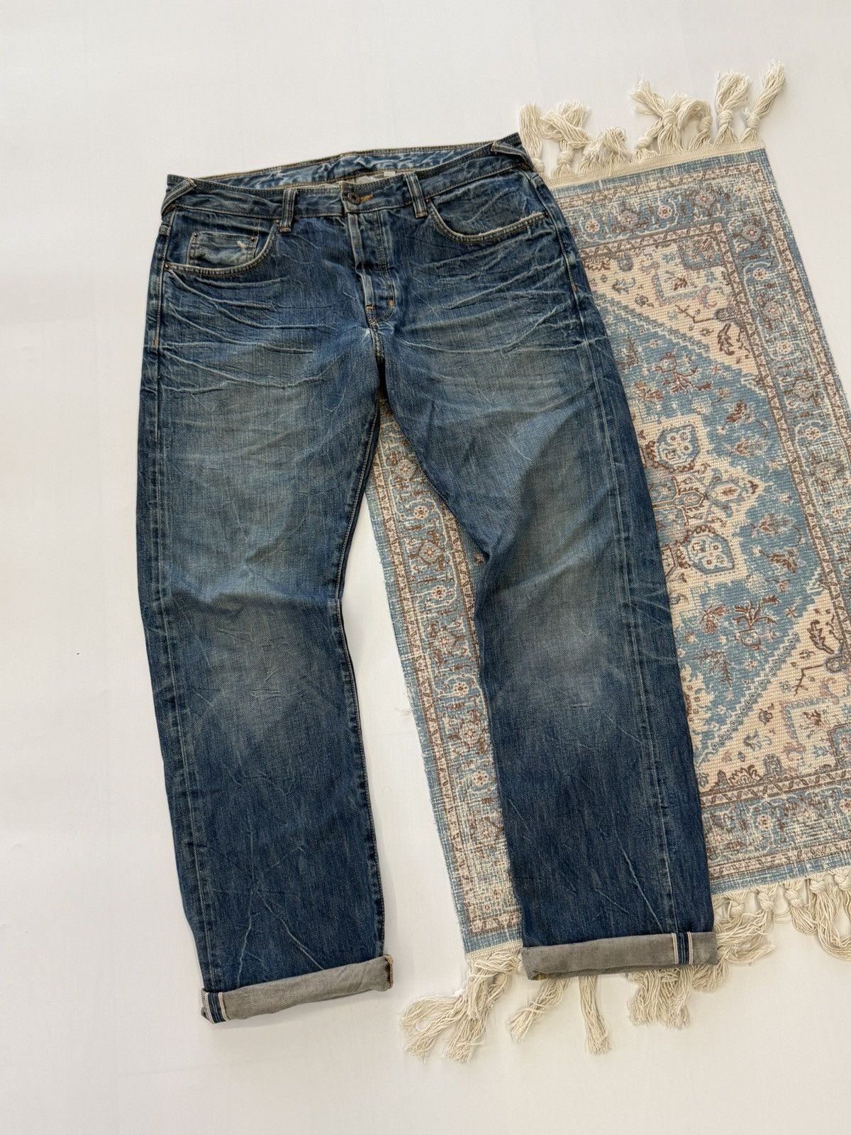 Natural Selection Natural Selection Selvedge Denim Jeans Pants Size US 34 / EU 50 - 1 Thumbnail