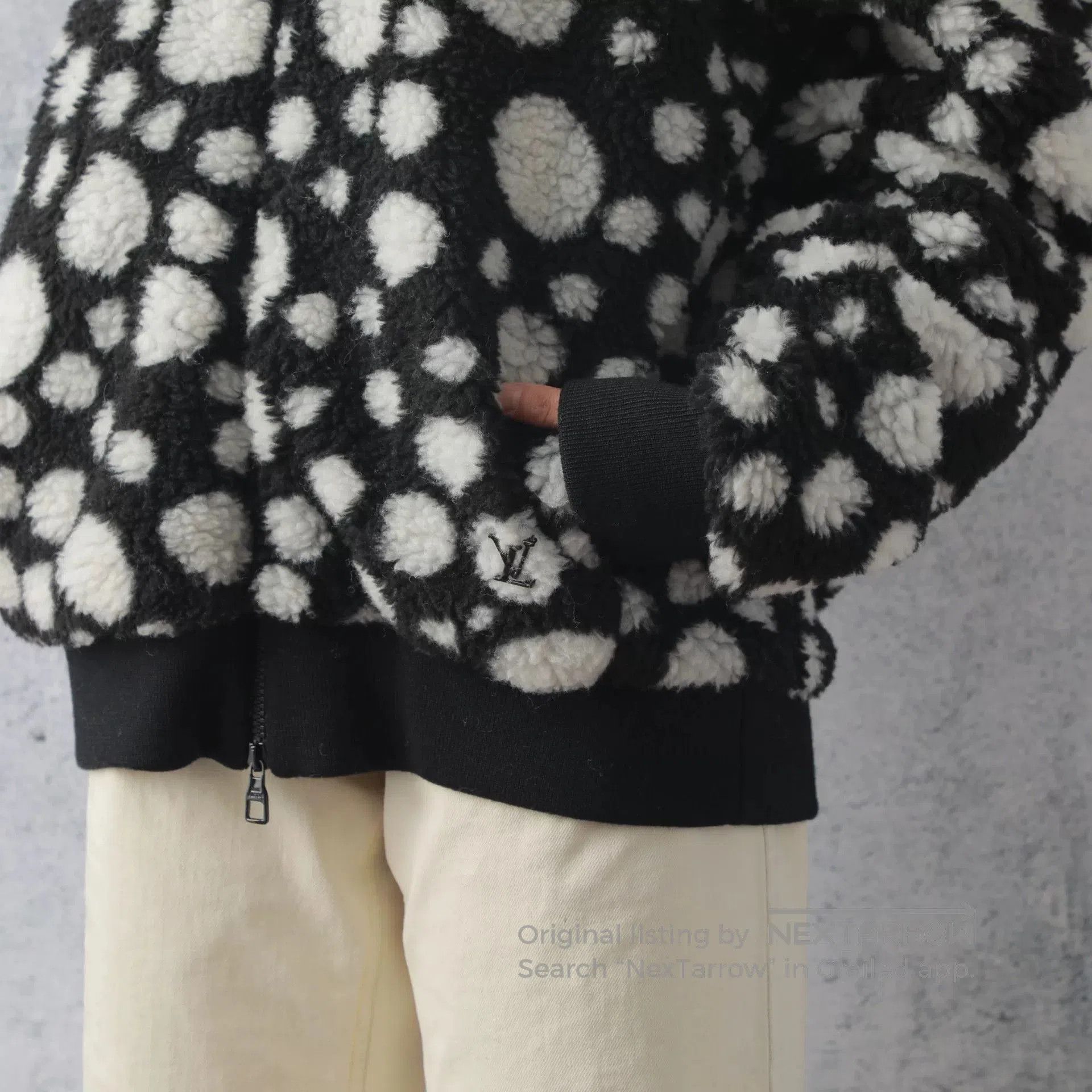 Louis Vuitton Louis Vuitton x Yayoi Kusama Polka Dot Teddy Jacket. Size L / US 10 / IT 46 - 4 Thumbnail