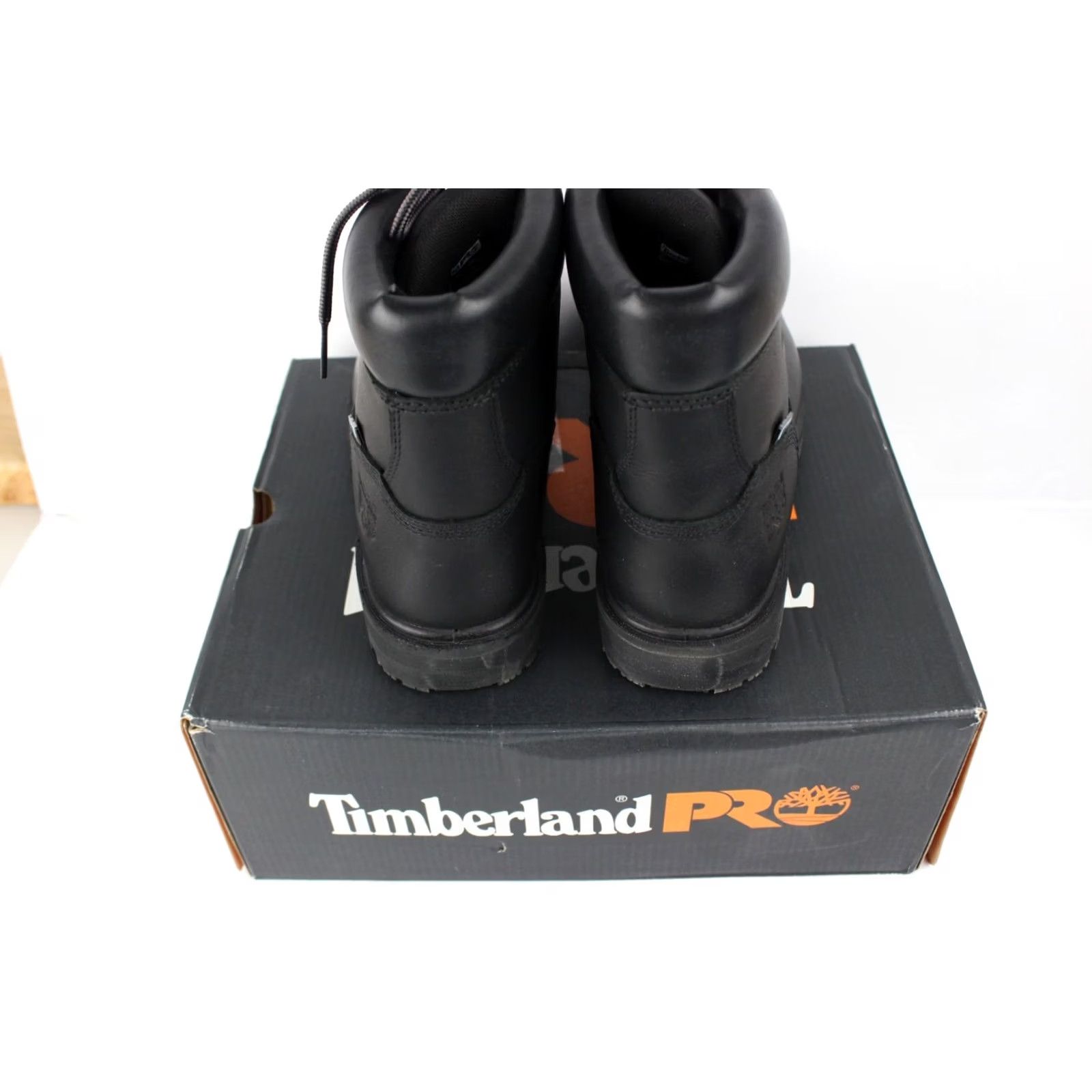 Timberland Timberland PRO Womens 6" Direct Attach Maxtrax Soft Toe Waterproof Boots 9 W Blk Size US 7 / IT 37 - 4 Thumbnail