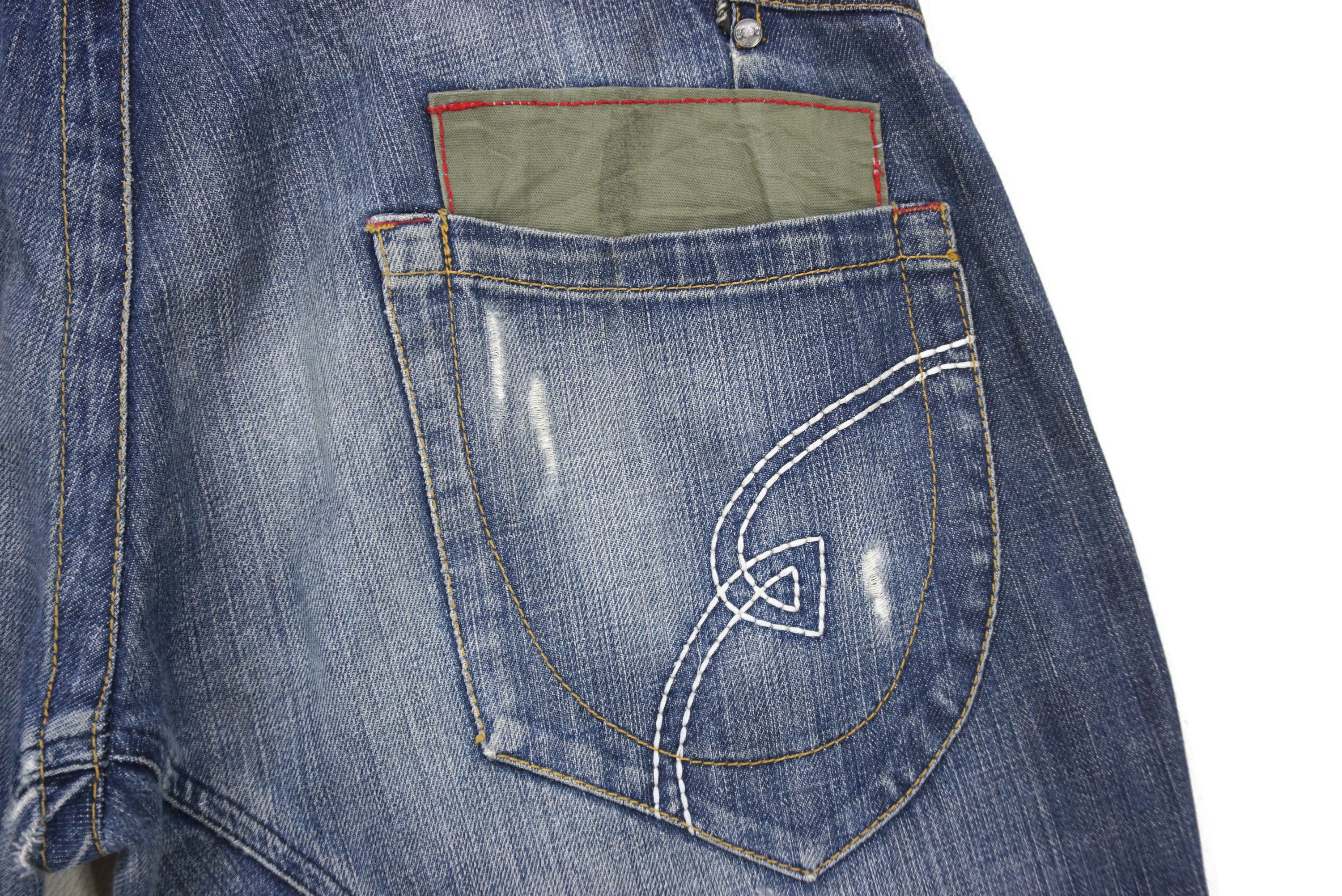 Designer DOOA Jeans Size W36xL35.5 Low-Rise Denim Made in Italy Size US 36 / EU 52 - 11 Thumbnail