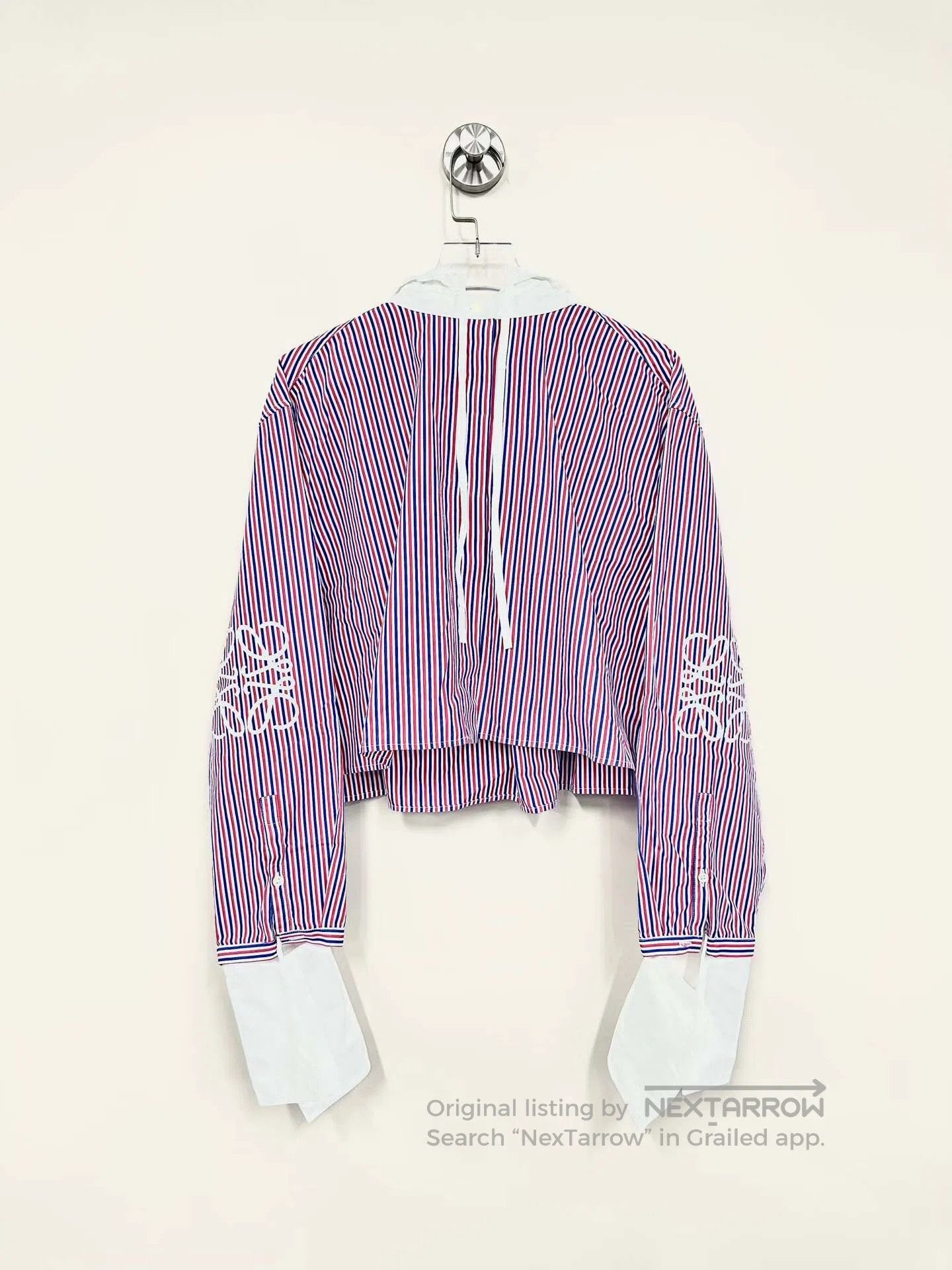 Loewe Loewe Color-block striped arm embroidered logo hooded long Size XS / US 0-2 / IT 36-38 - 1 Thumbnail