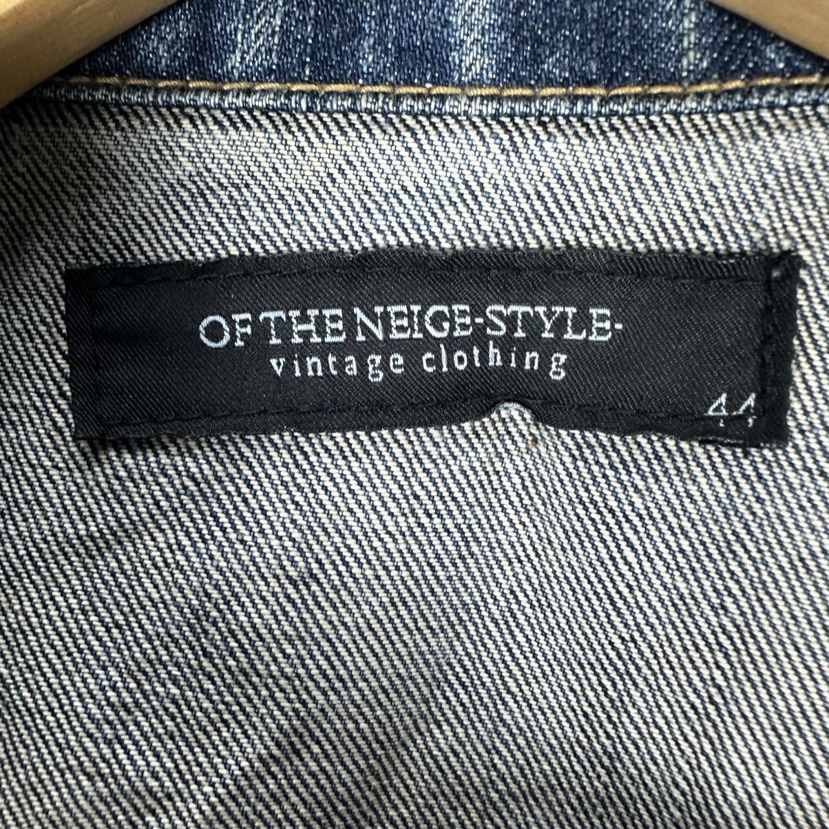 If Six Was Nine OF THE NEIGE PATCHWORK DENIM JACKET Size US S / EU 44-46 / 1 - 12 Thumbnail