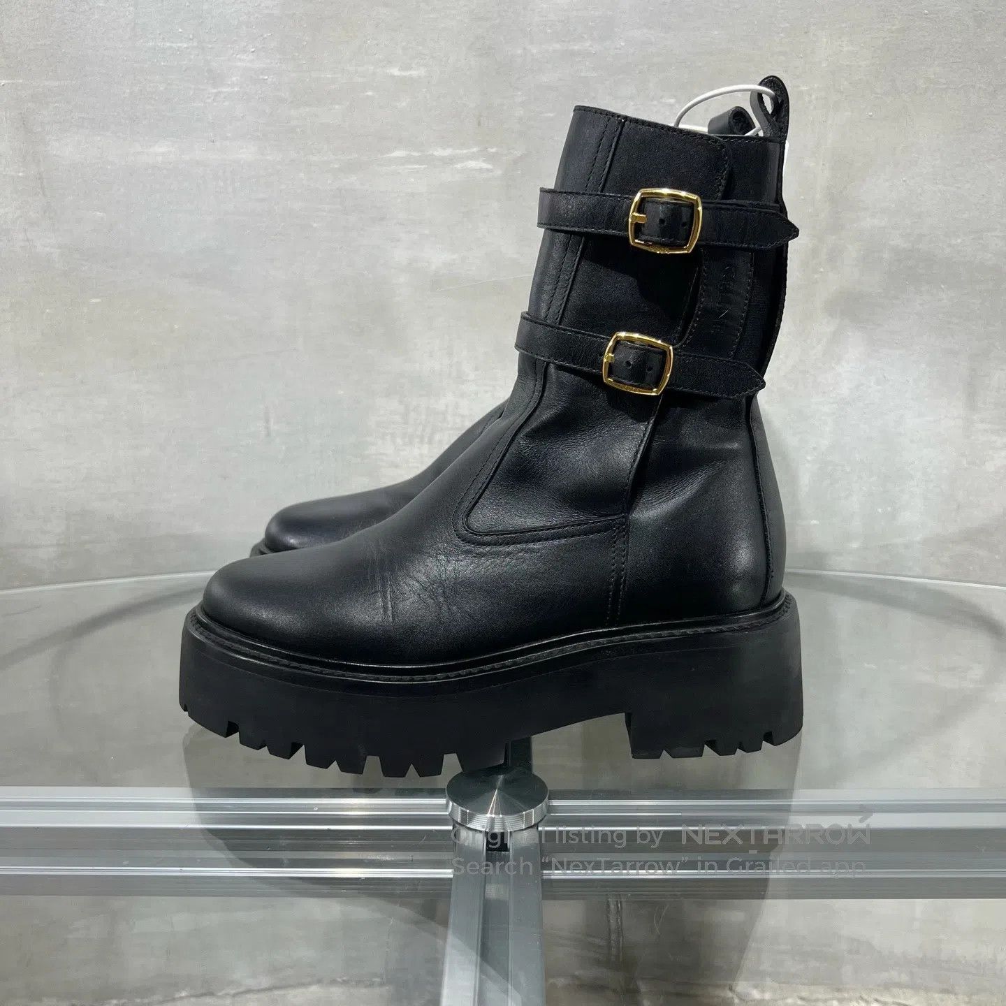 Celine CELINE Long boots Black Size US 5.5 / IT 35.5 - 3 Thumbnail