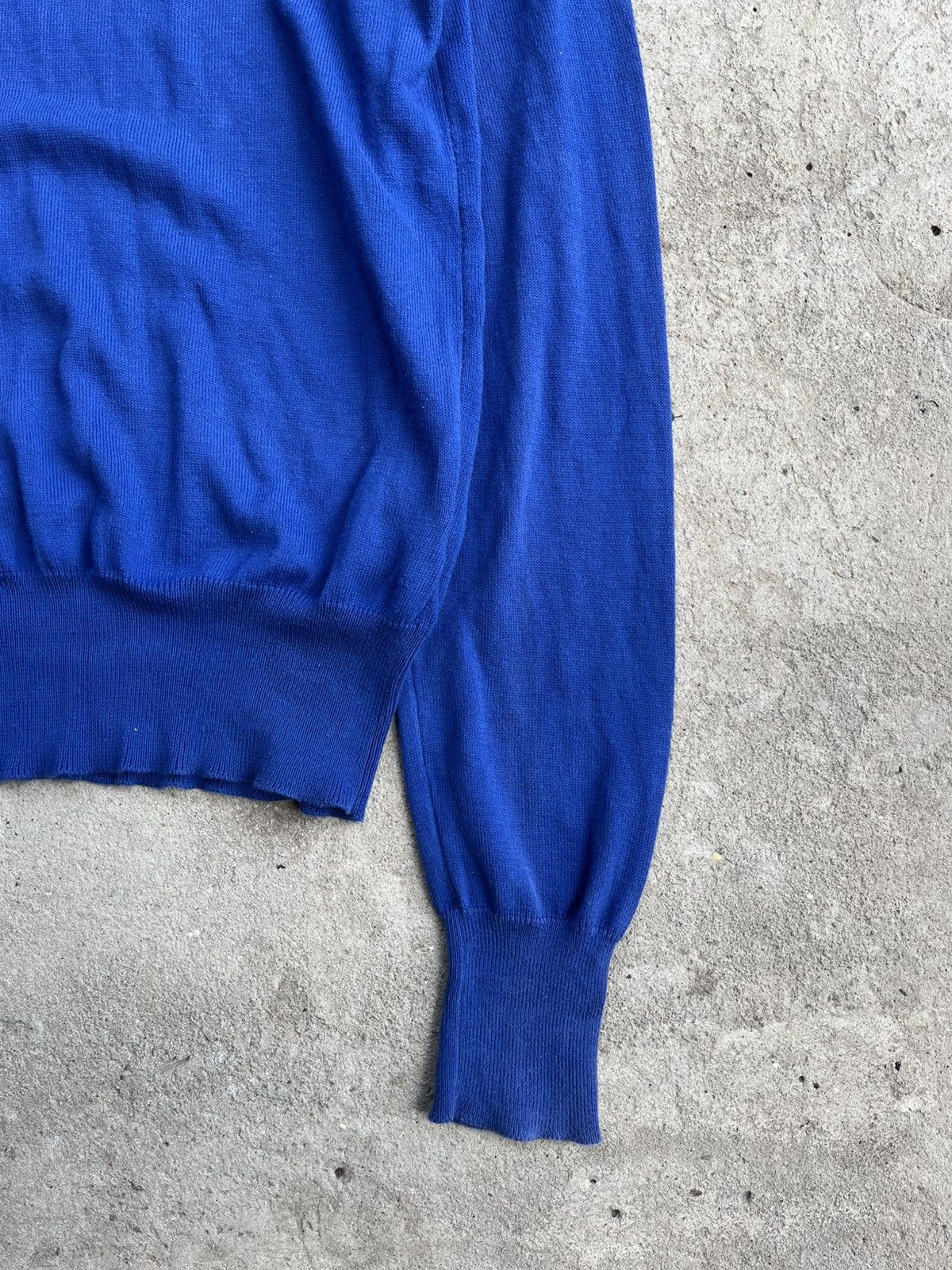 Vivienne Westwood SS15 Vivienne Westwood Orb Logo V-Neck Sweater Jumper Size US S / EU 44-46 / 1 - 6 Thumbnail