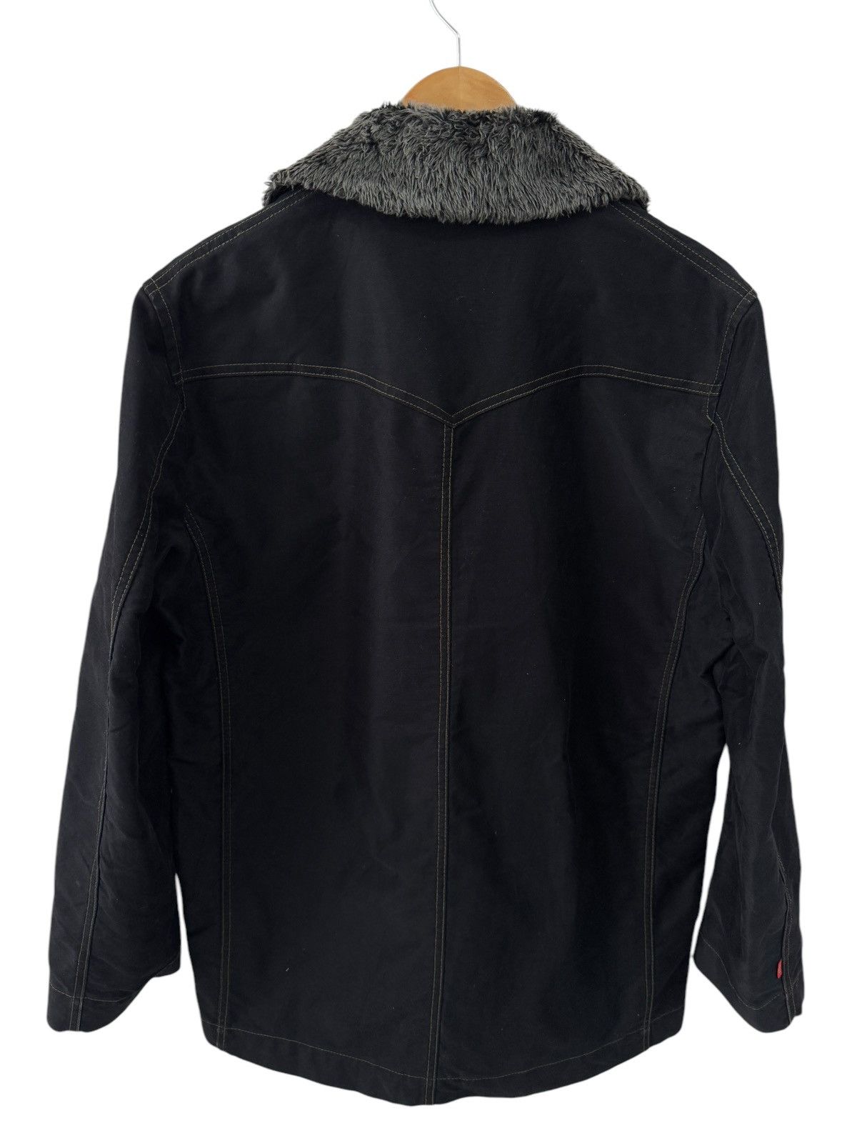 Levi's Vintage Levi's Fur Collar Button Up Jacket Size US L / EU 52-54 / 3 - 5 Thumbnail