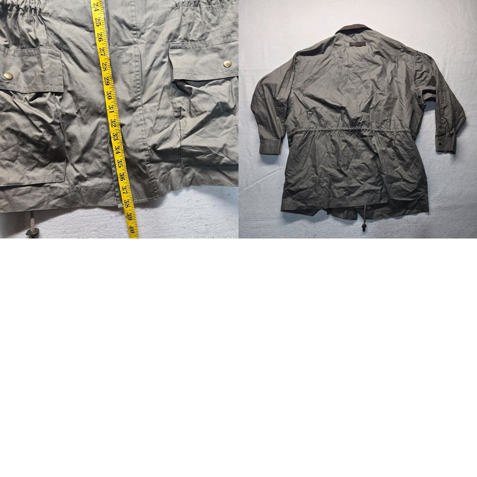 Vintage KENNETH BARNARD KB CO2 Green Long Wind Jacket Adult Men's XL Extra Large Green Jacket Mens XL Overcoat"} Size US XL / EU 56 / 4 - 8 Thumbnail